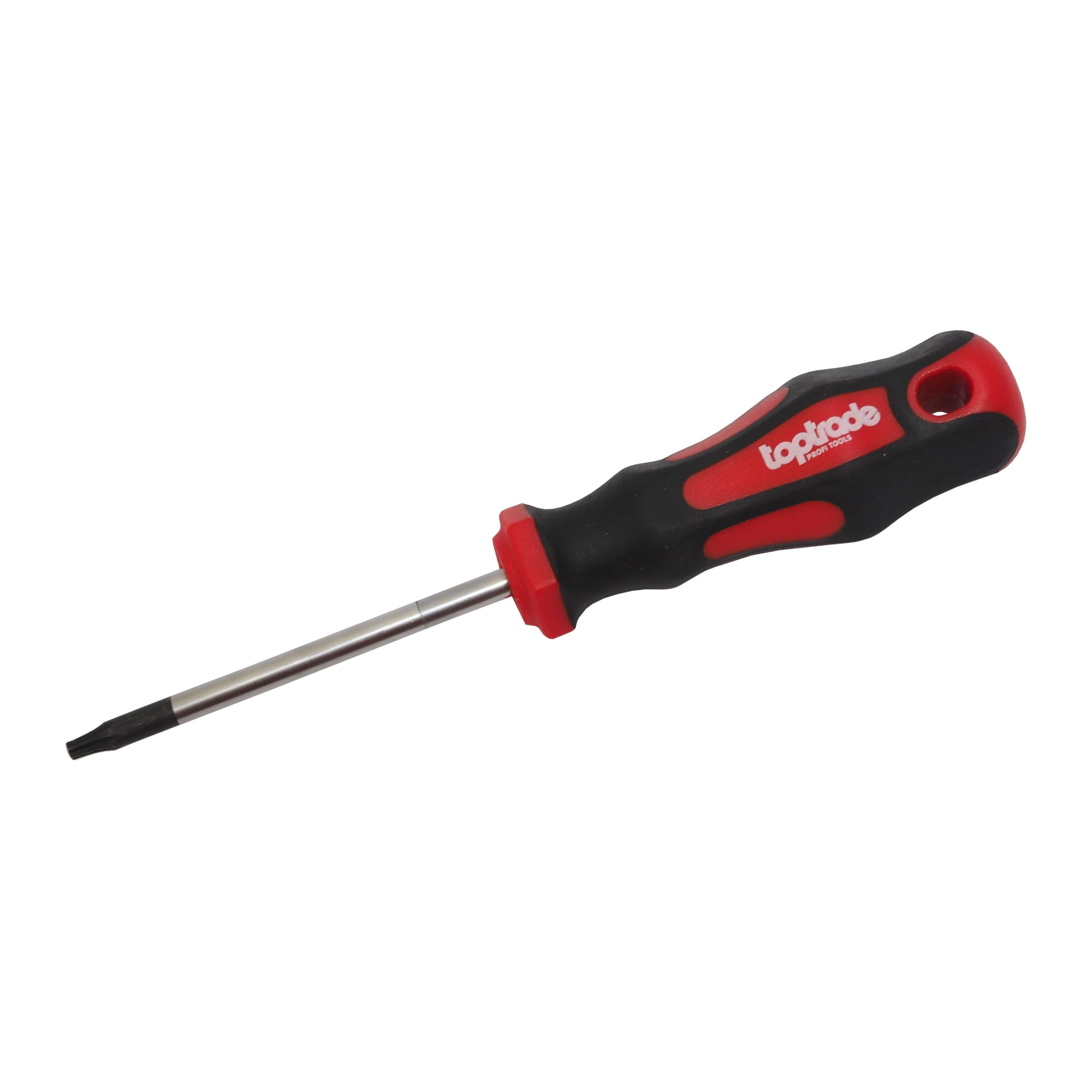 TOPTRADE šroubovák Torx T10, magnetický, S2, 75 mm