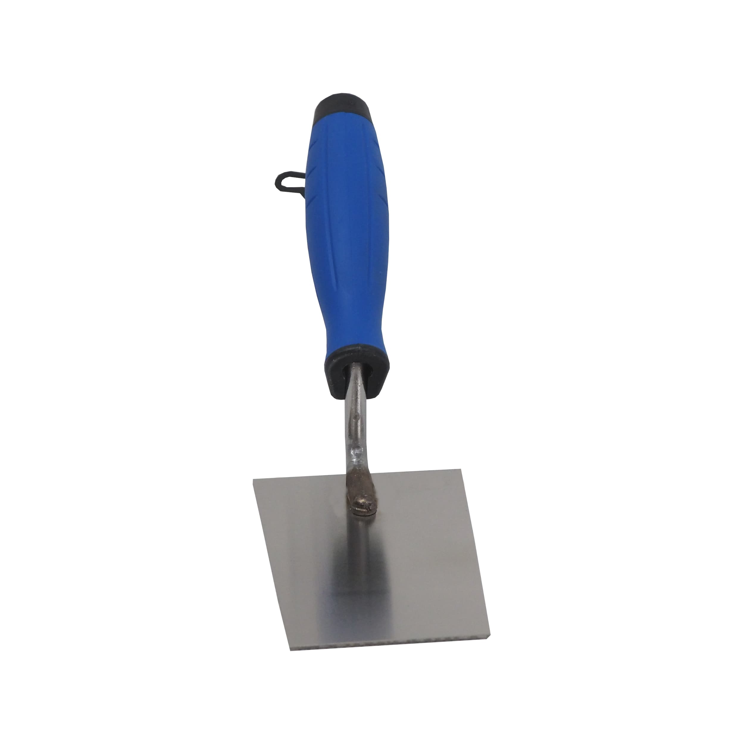 TOPTRADE zednická lžíce 120 × 80 mm, nerez, pogumovaná rukojeť - náhled 5