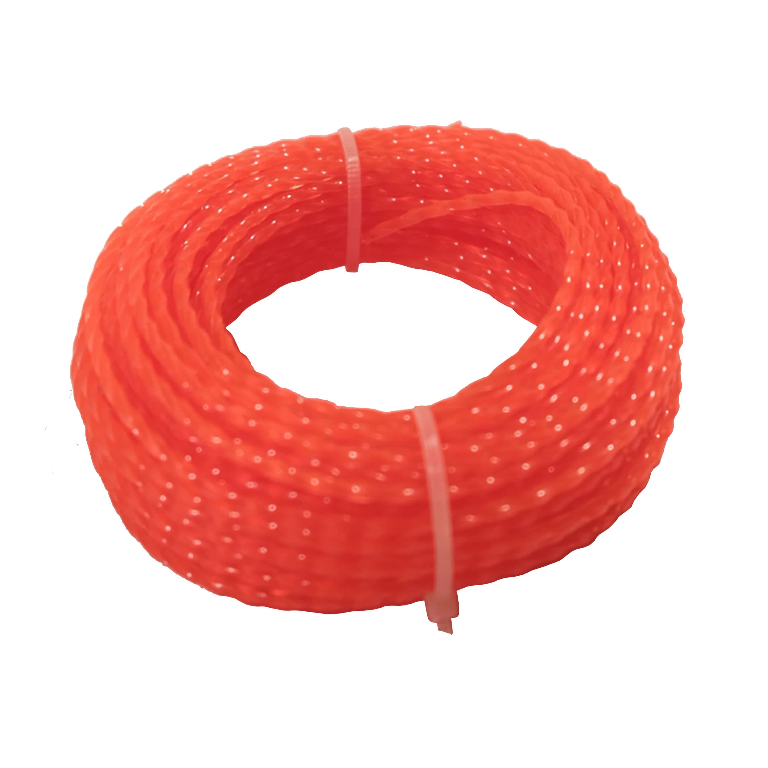 TOPTRADE vyžínací struna plastová 2,0 mm × 15 m – spirálový průřez