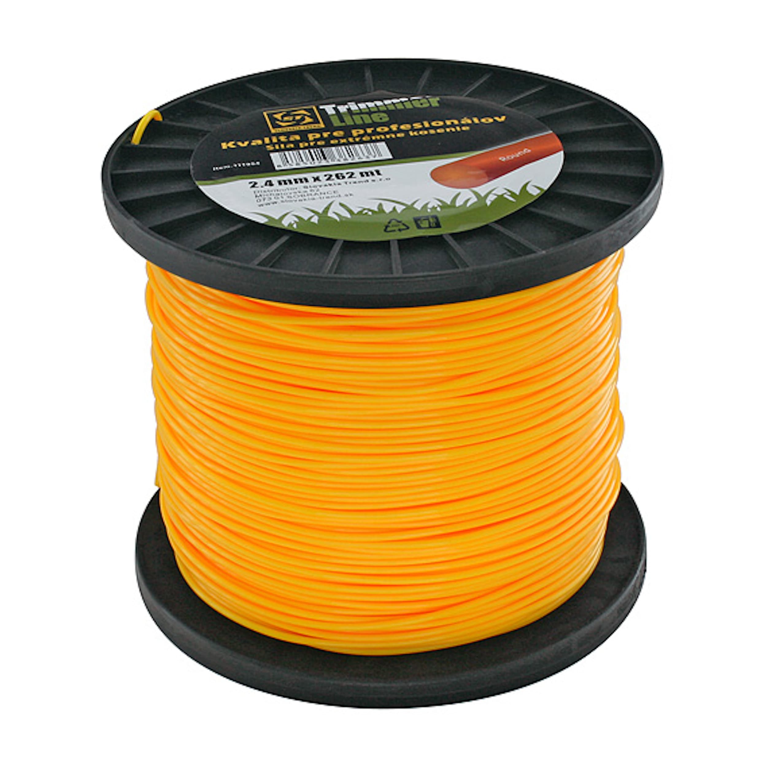 TOPTRADE vyžínací struna 2,7 mm, kulatá – 216 m