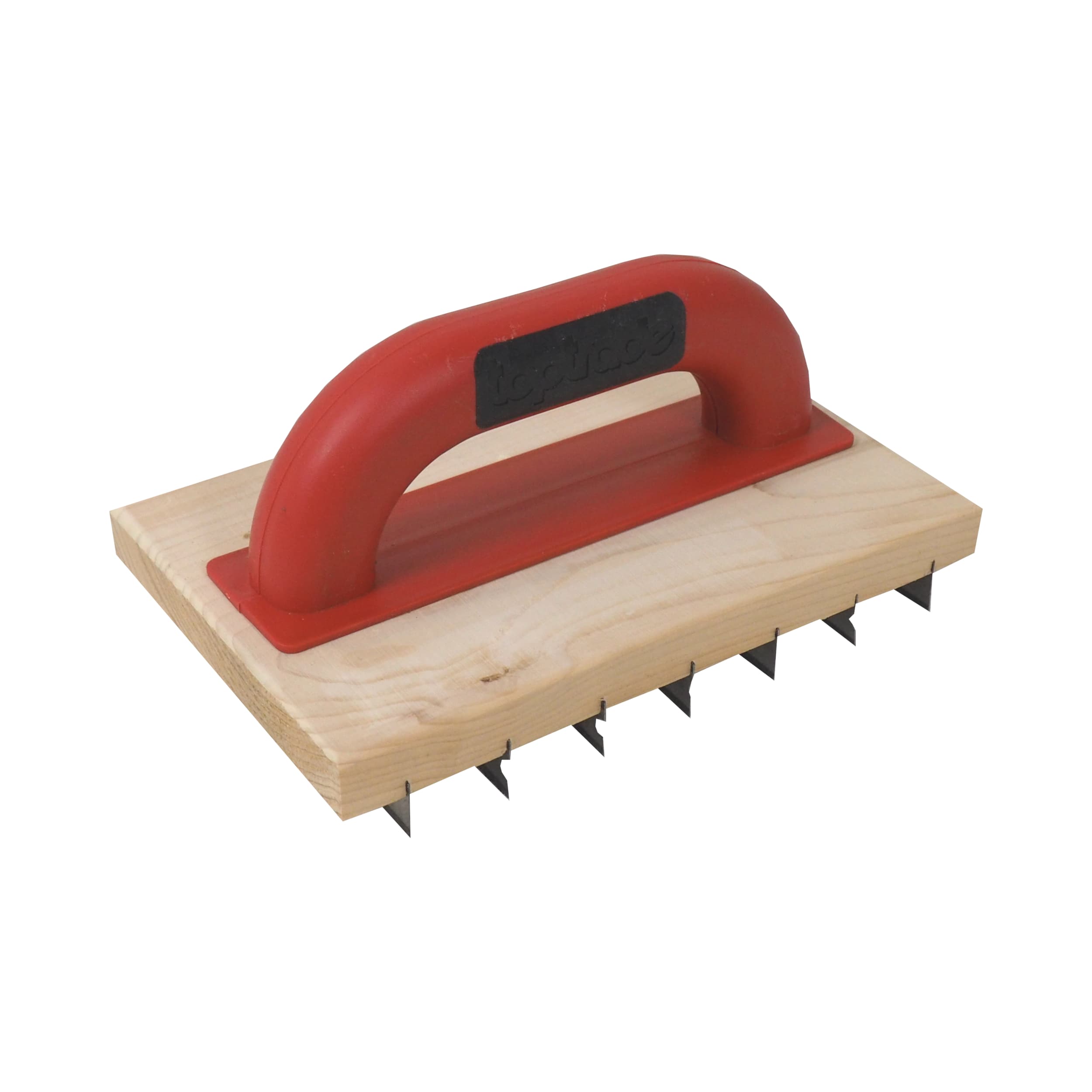 TOPTRADE škrabák na břizolit PROFESSIONAL 220 × 140 mm