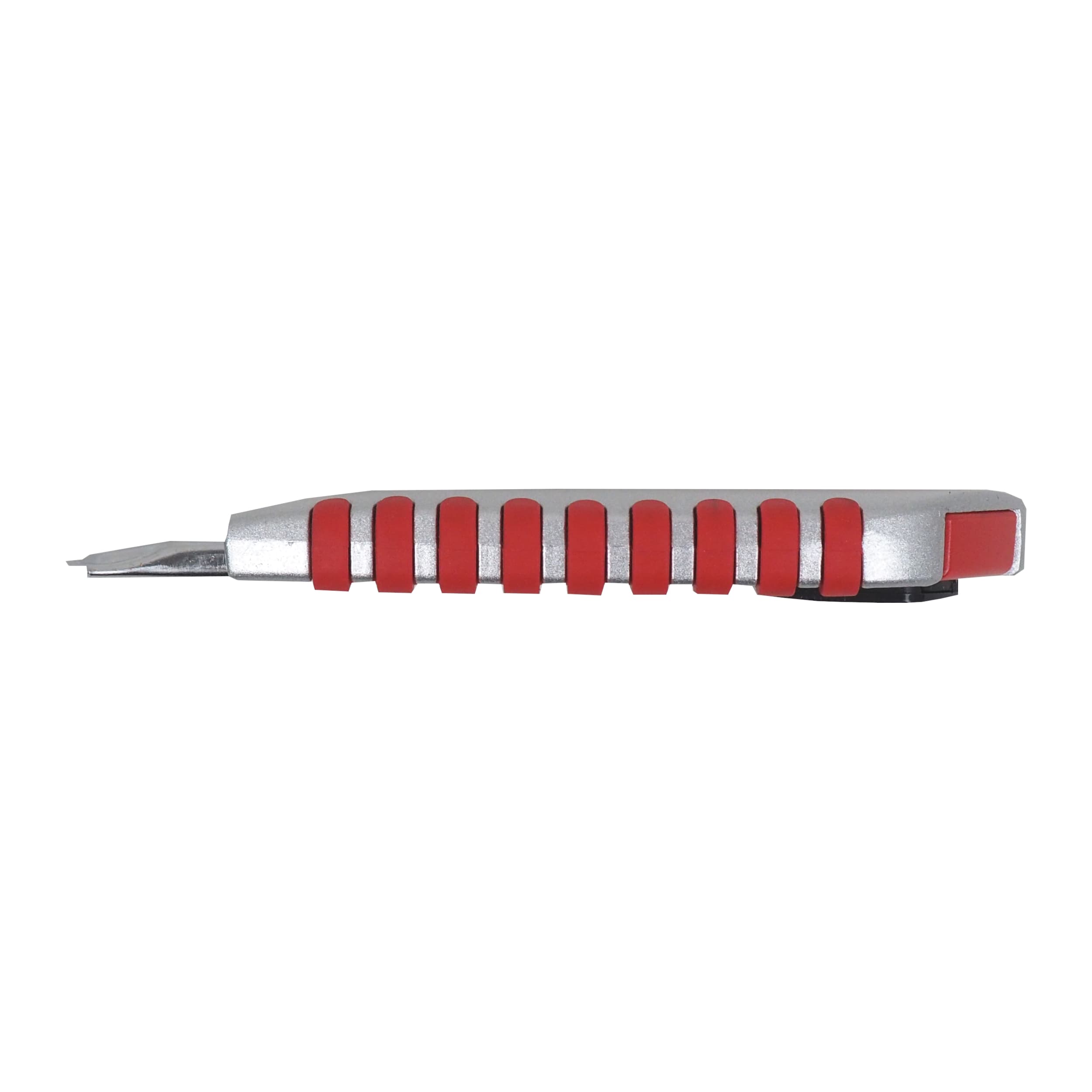 TOPTRADE odlamovací nůž ALU 18 mm – profi, dvoubarevný - náhled 5