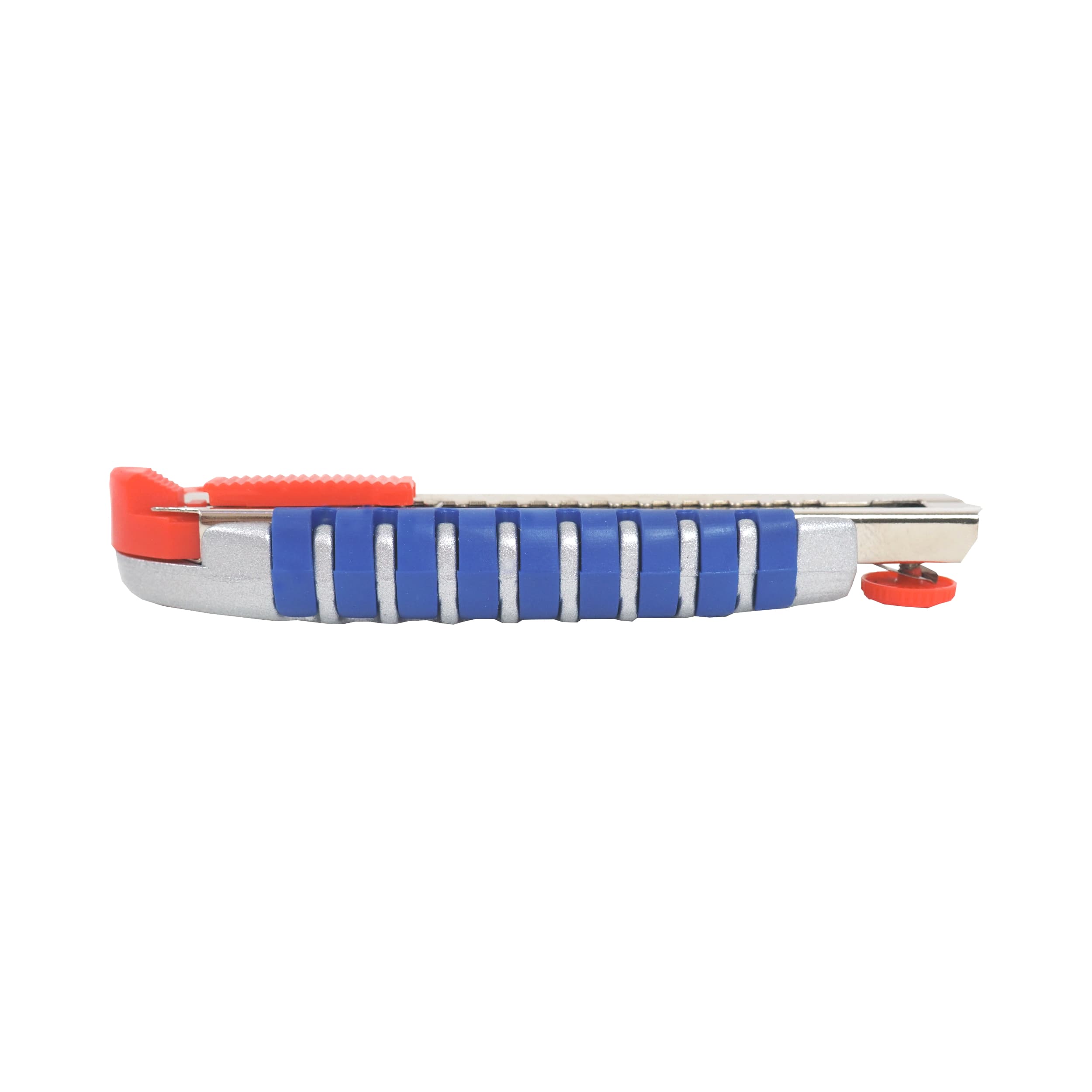 TOPTRADE odlamovací nůž 18 mm, hliníkový, samonabíjecí, kovová výztuha - náhled 5