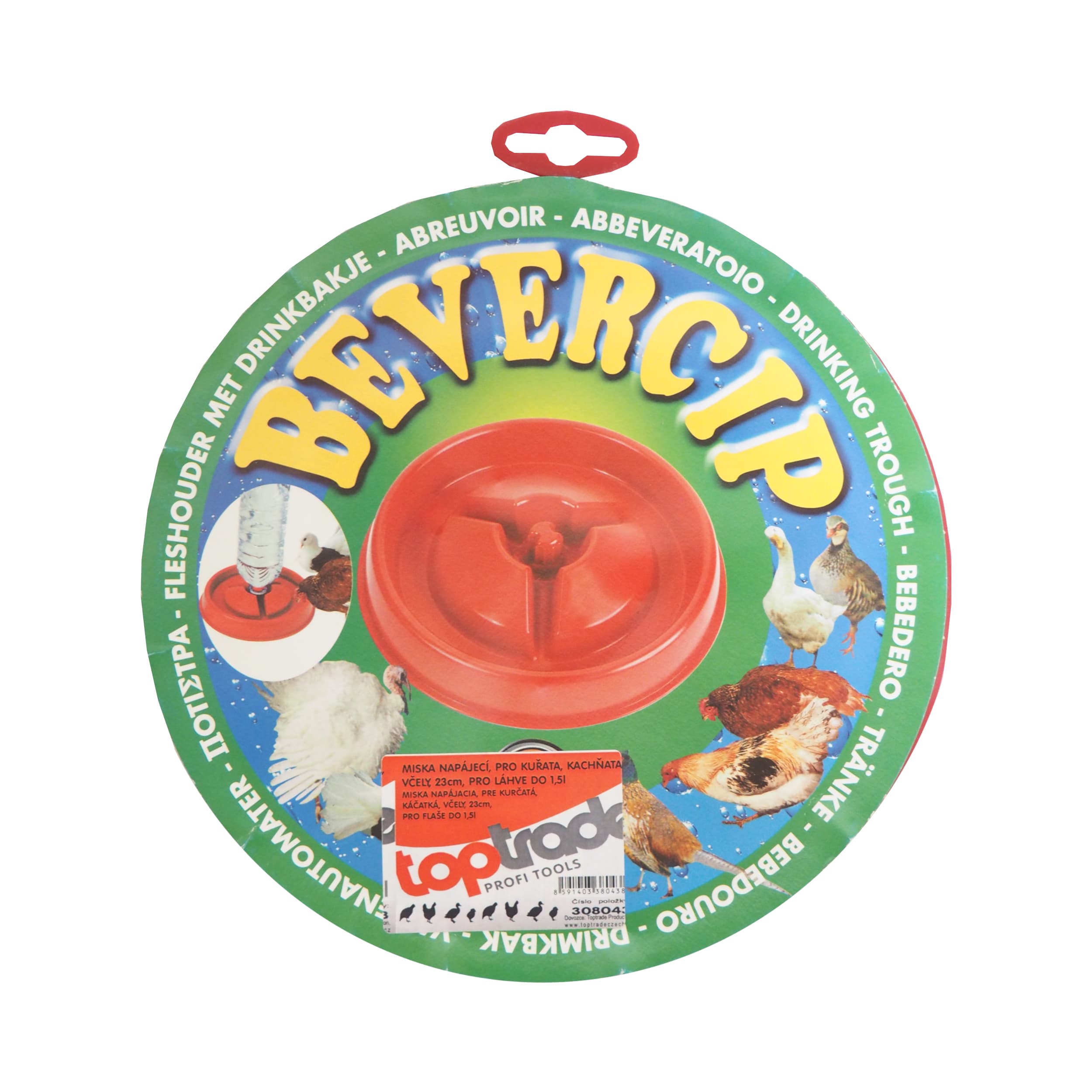 TOPTRADE napájecí miska na PET láhev 230 mm (1,5 l+) - náhled 3