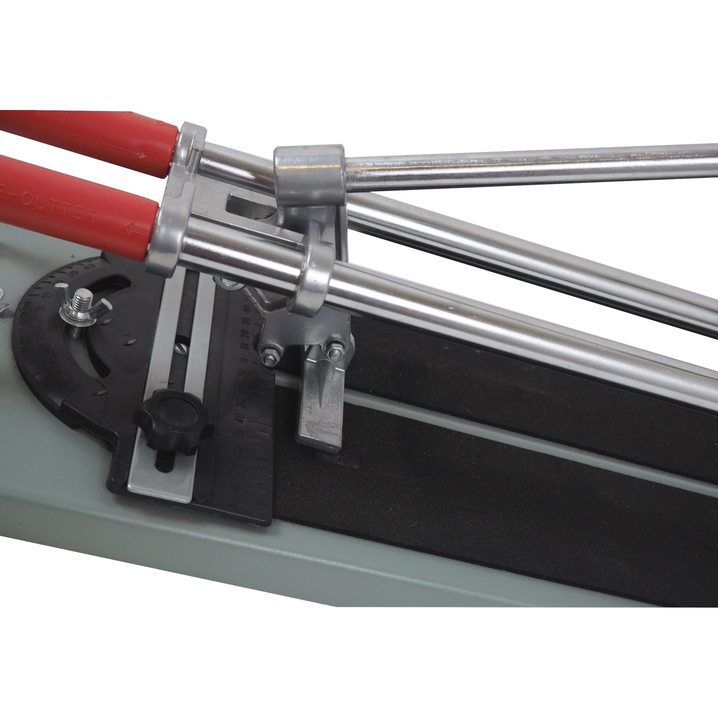 TOPTRADE řezačka na obklady s lámačkou, úhelníkem a vykružovákem 400 mm (hobby) - náhled 5