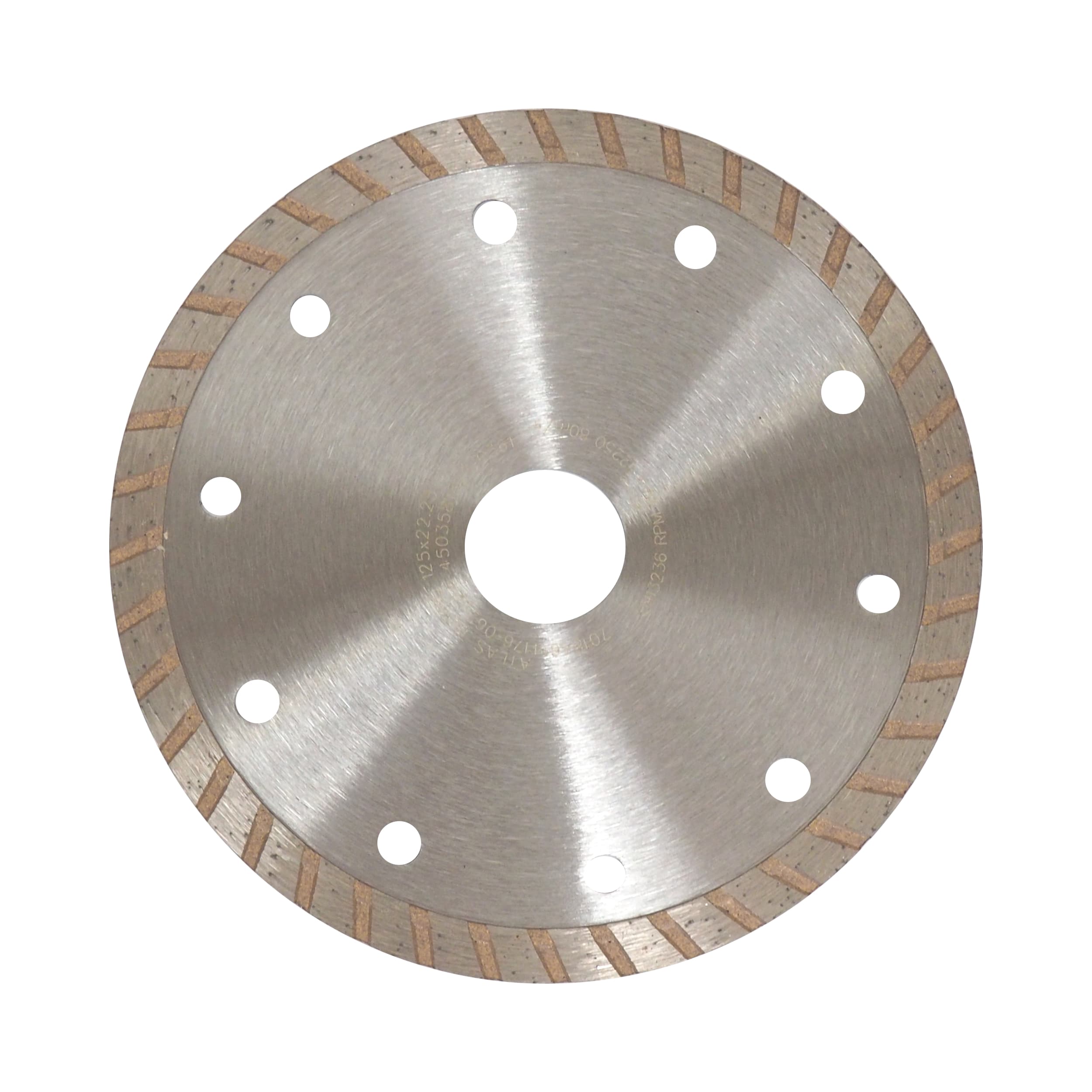 Diamantový kotouč Atlas Turbo 115 × 22,23 × 2,6 mm - náhled 4