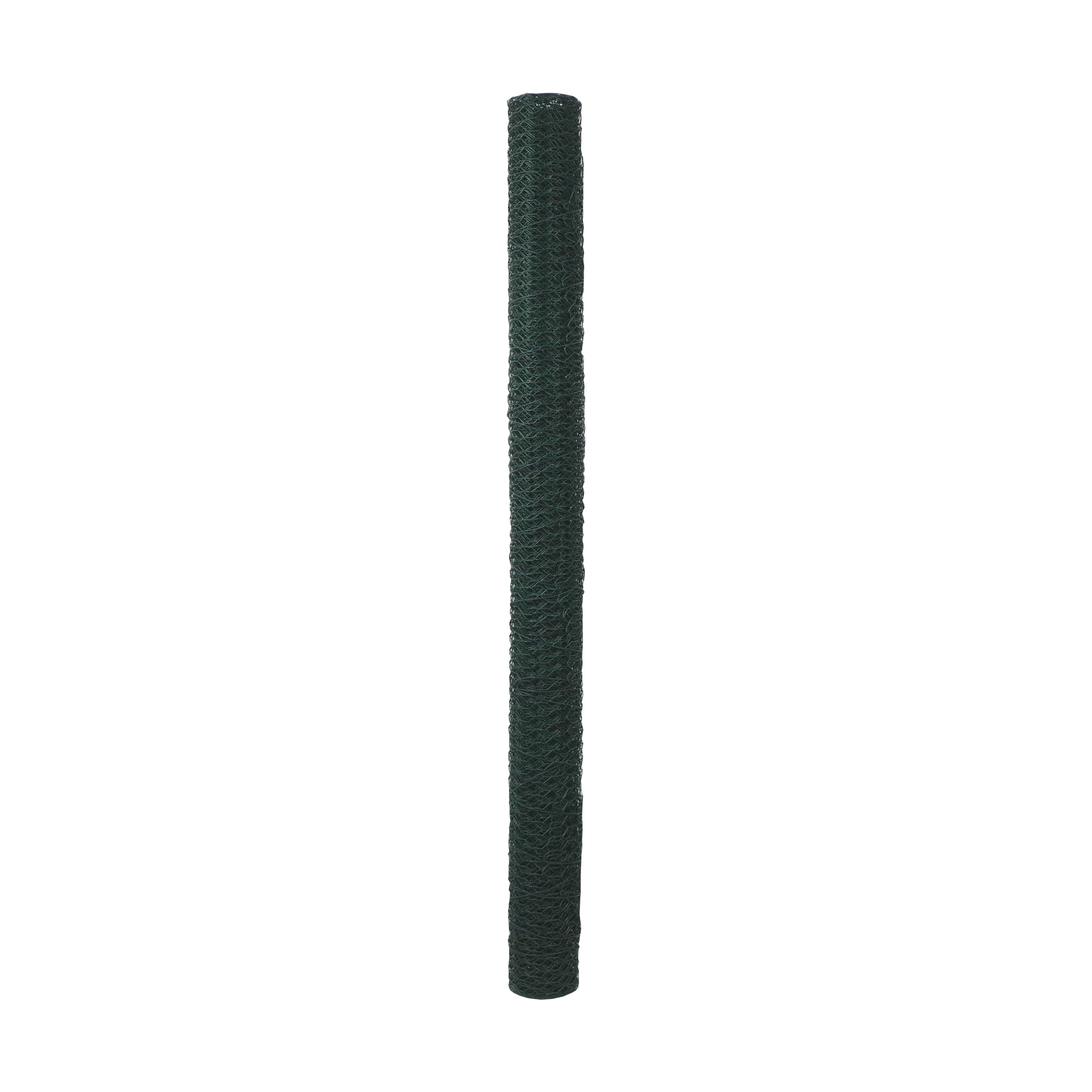 TOPTRADE králičí pletivo, poplastované, zelené – oka 13 mm, drát 0,9 mm, 50 cm × 25 m - náhled 2