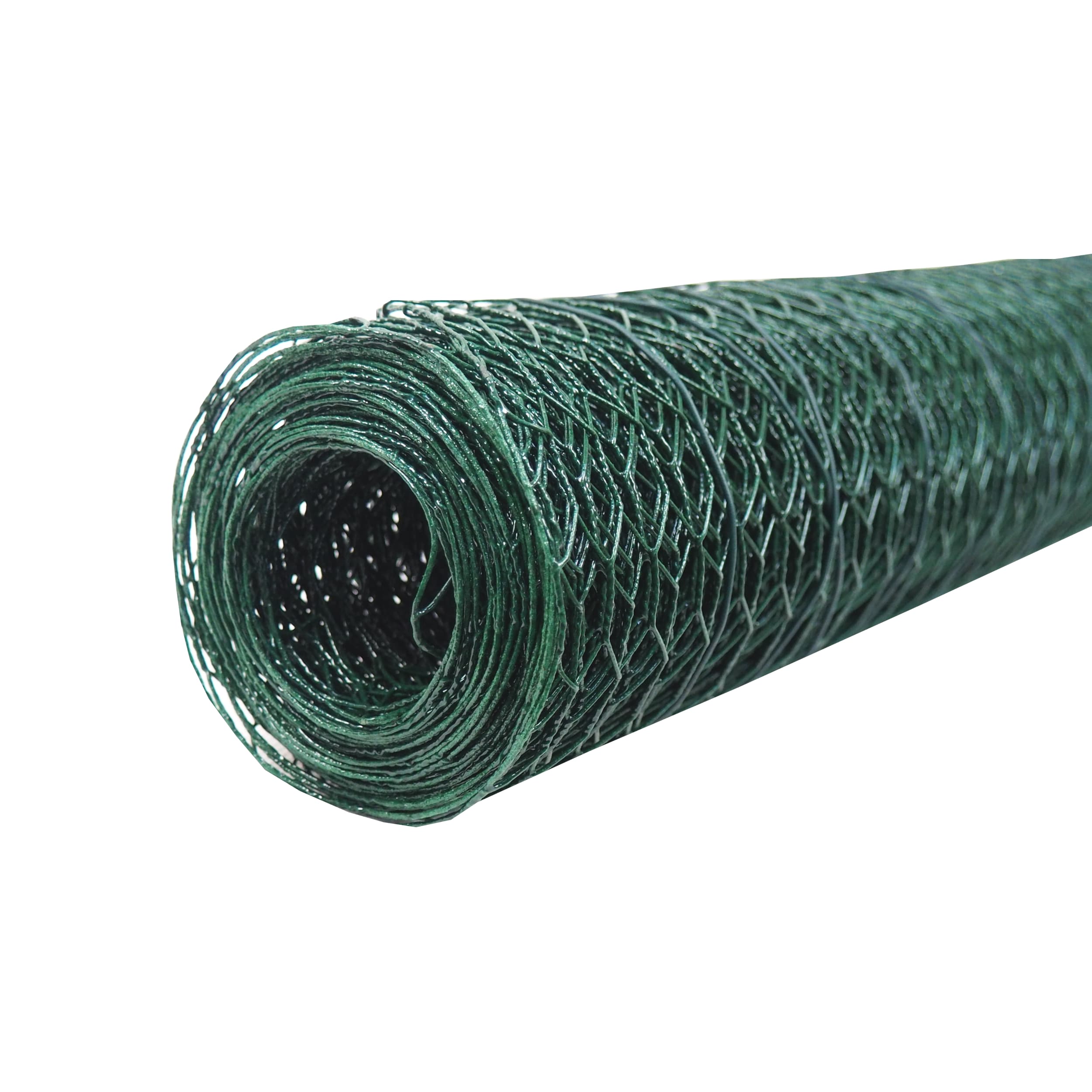 TOPTRADE králičí pletivo poplastované, zelené, 1×5 m, oka 20 mm, drát 0,9 mm - náhled 5