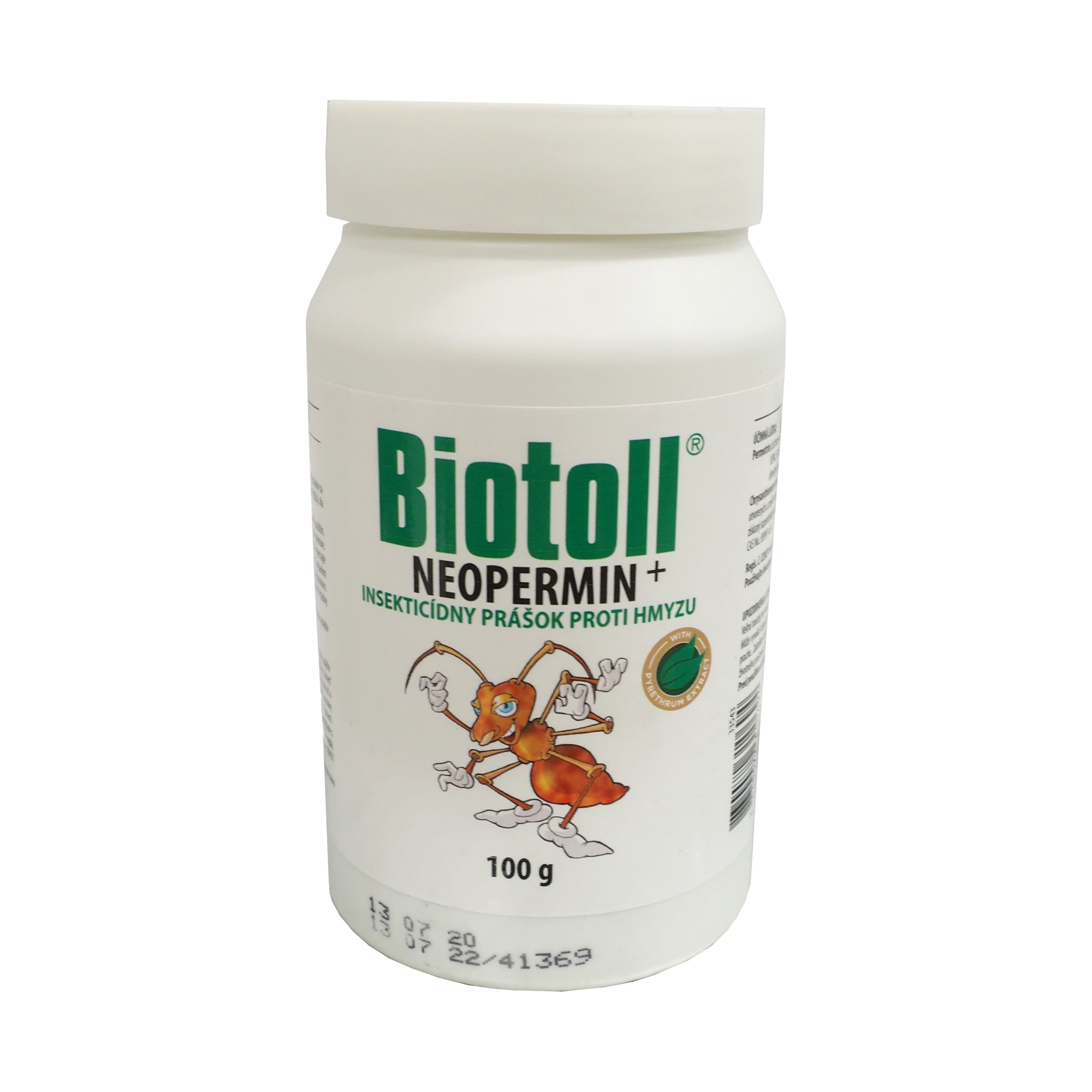 BIOTOLL prášek proti mravencům 100 g