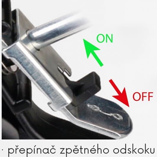 TOPTRADE vytlačovací pistole s přepínačem zpětného odskoku, 310 ml – profi - náhled 2