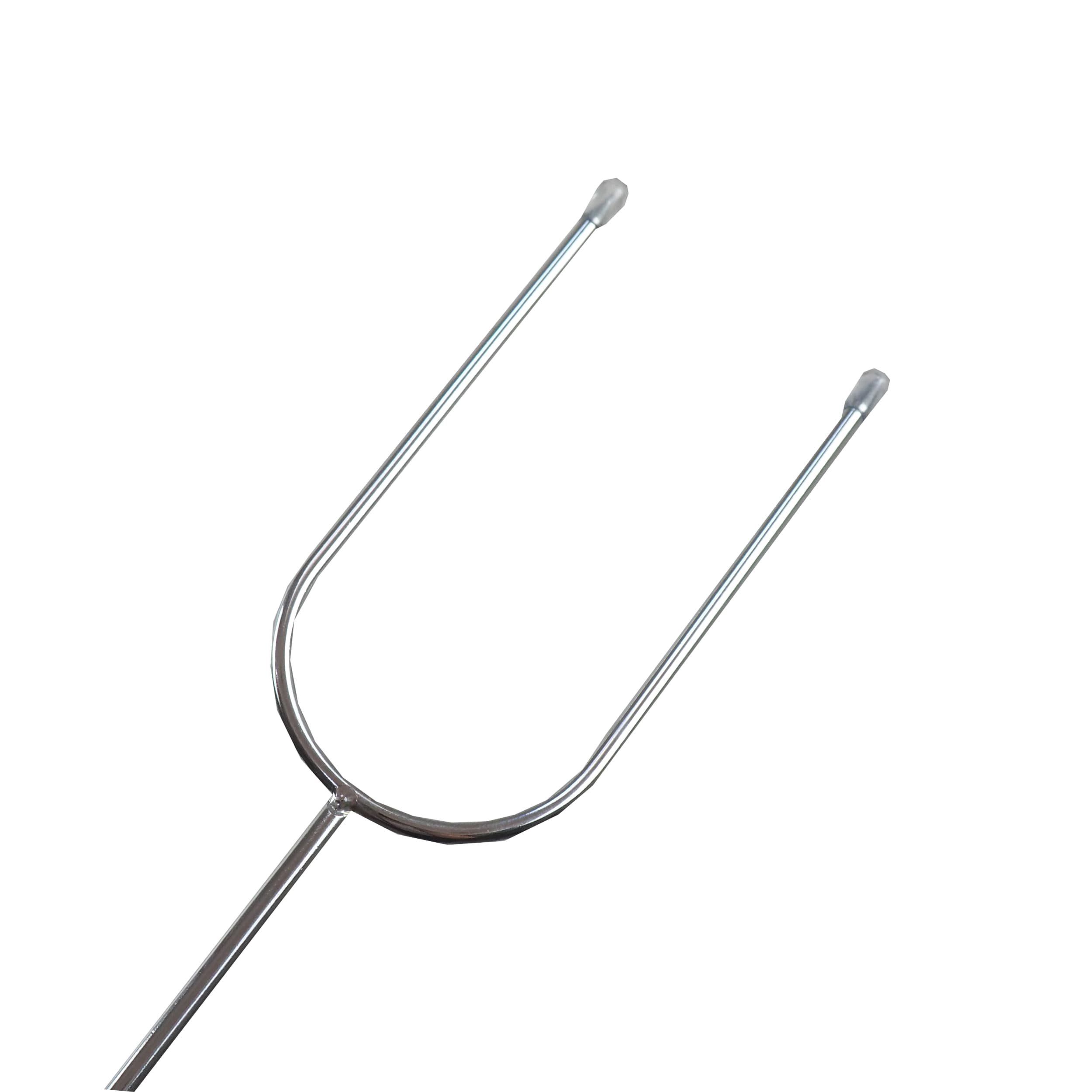 TOPTRADE opékací vidlice 105 cm (4 ks) – chrom, dřevěná rukojeť - náhled 4