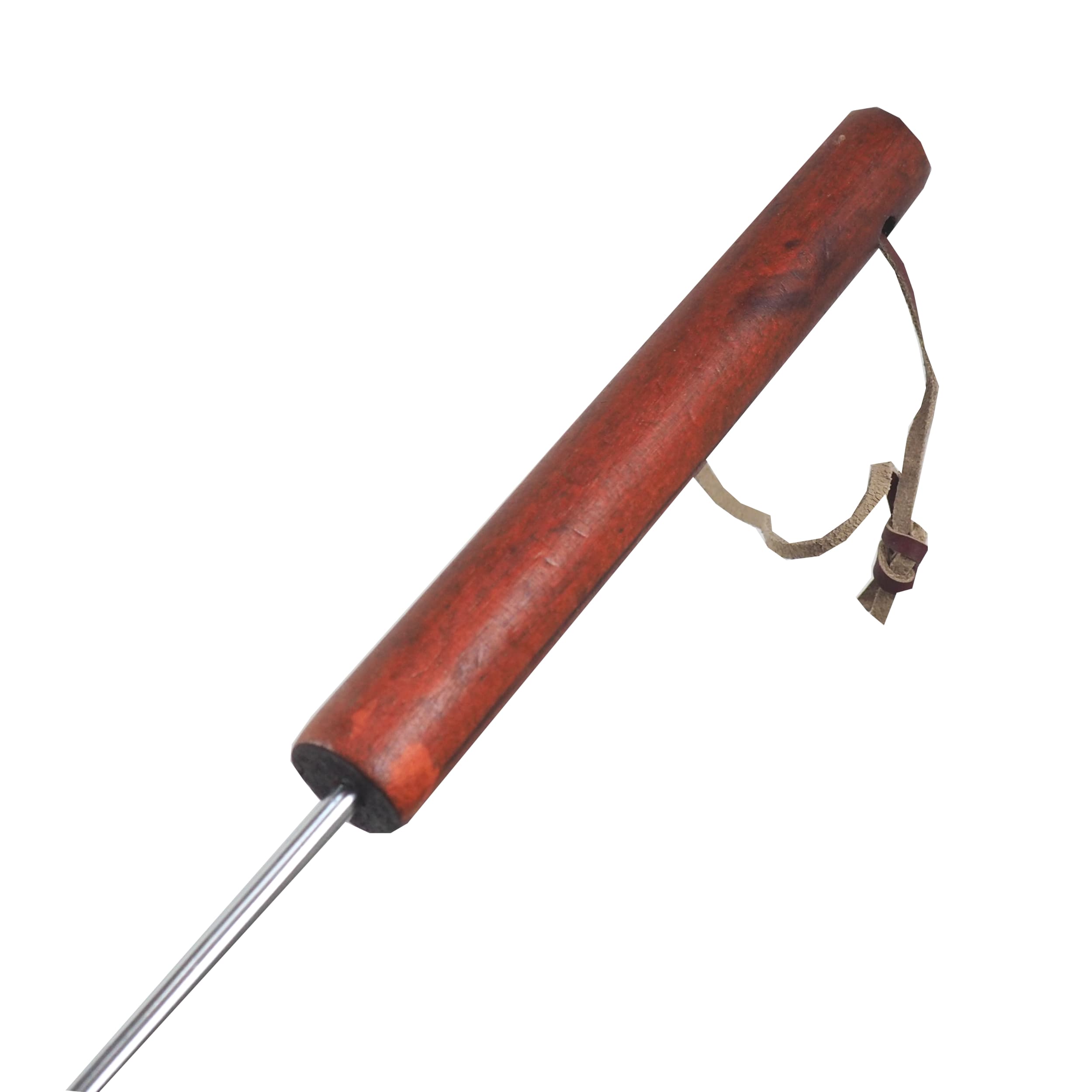 TOPTRADE opékací vidlice 105 cm (4 ks) – chrom, dřevěná rukojeť - náhled 5