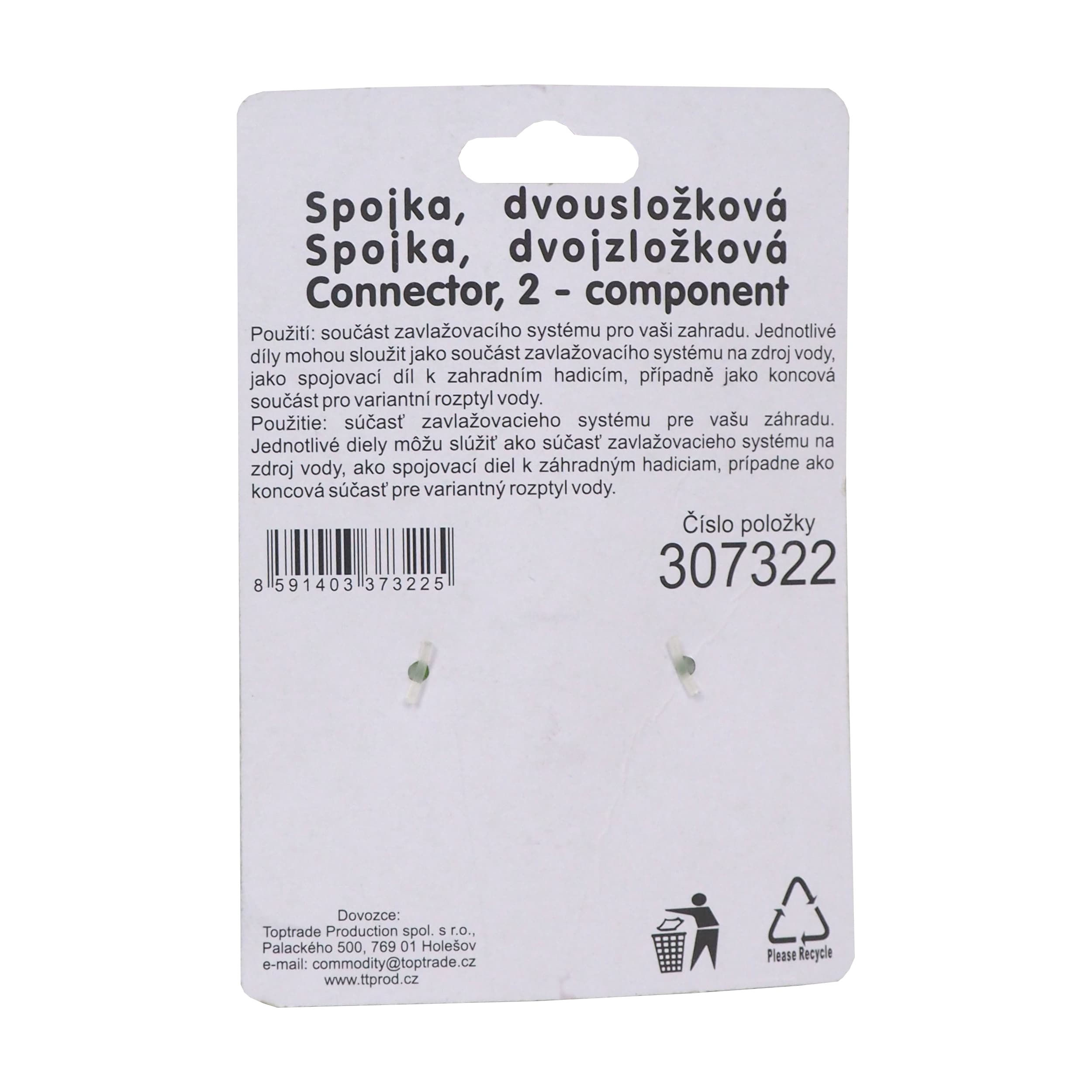TOPTRADE spojka dvousložková - náhled 3