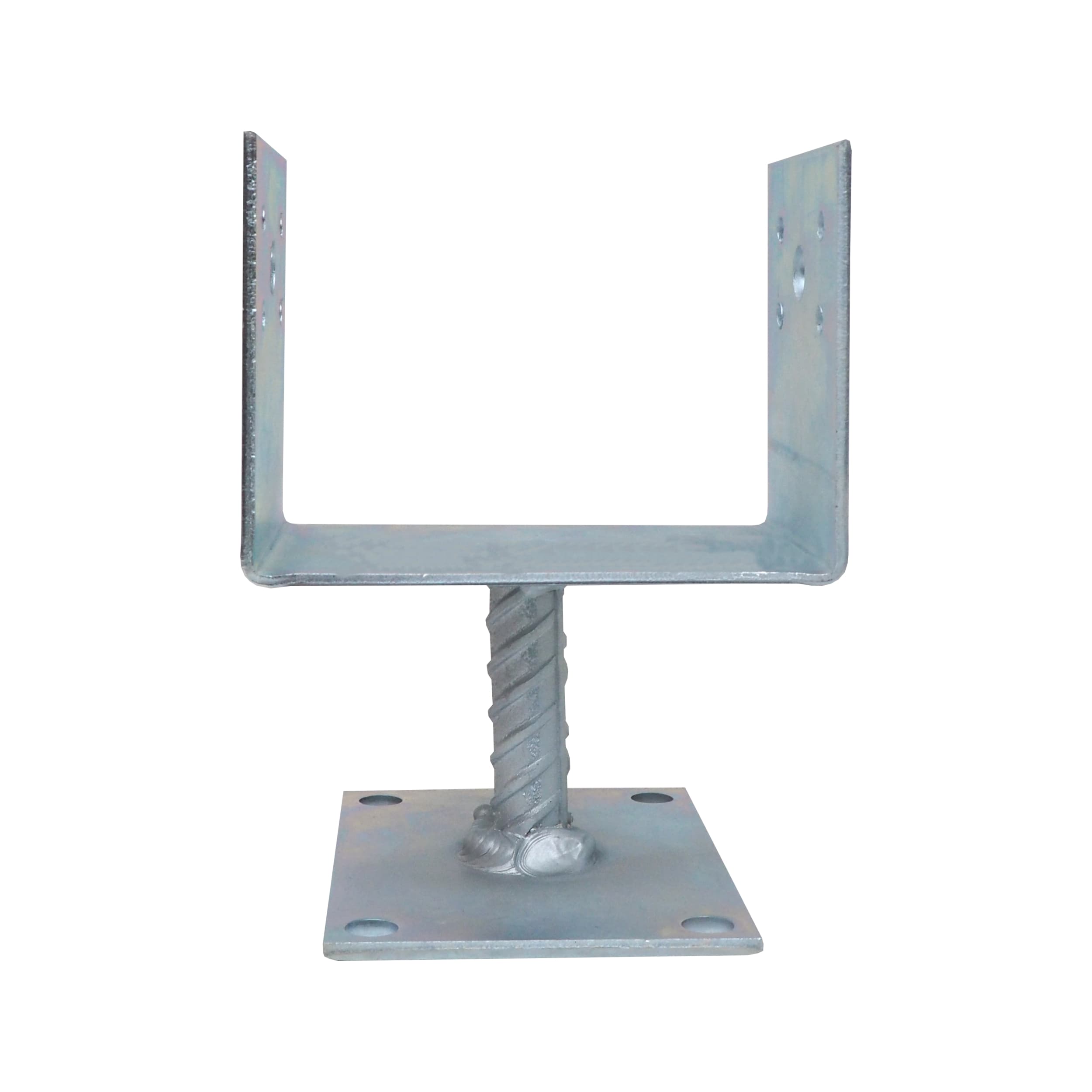 TOPTRADE kotevní patka U 120×90 mm na šrouby – pozink 3 mm - náhled 2