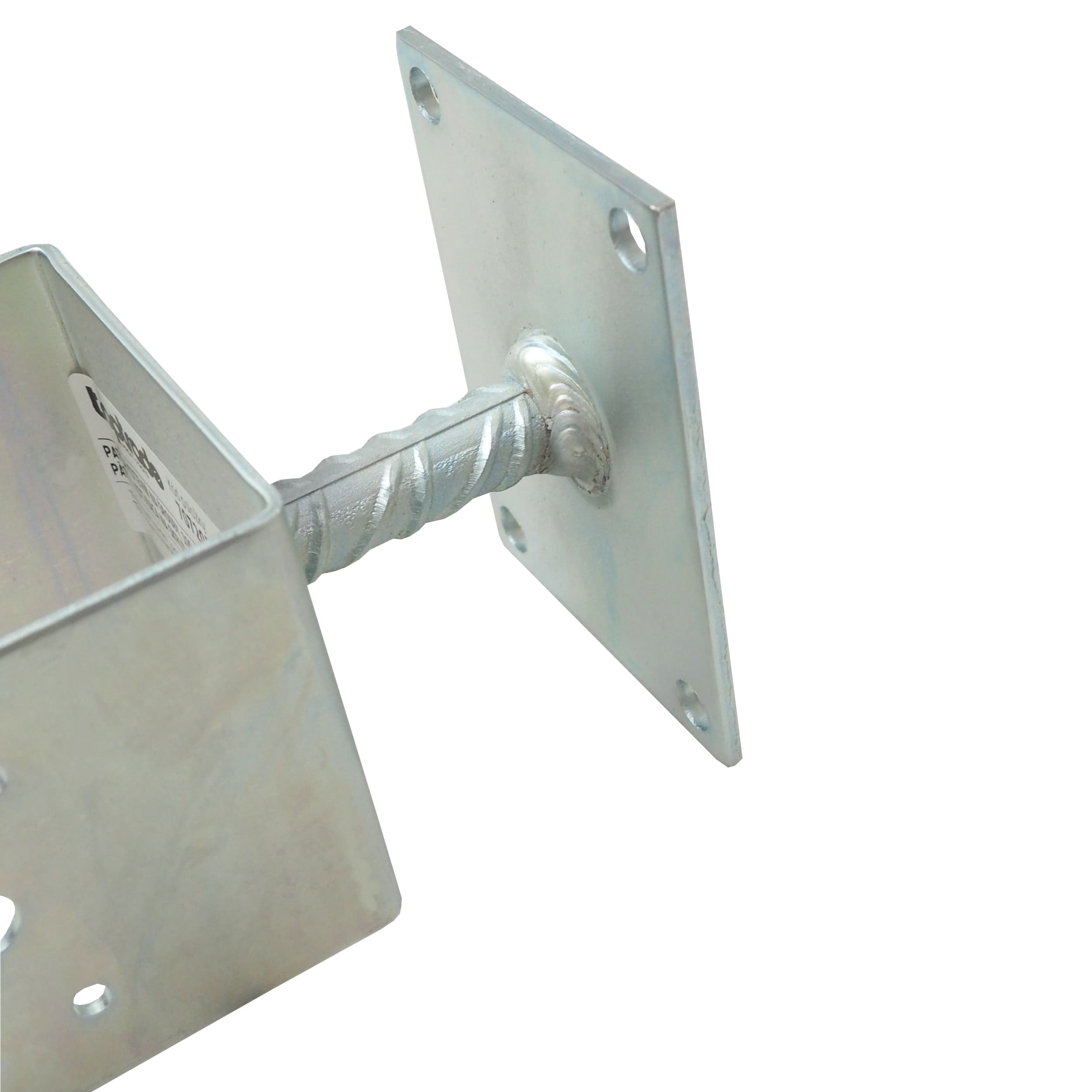 TOPTRADE kotevní patka U 120×90 mm na šrouby – pozink 3 mm - náhled 5