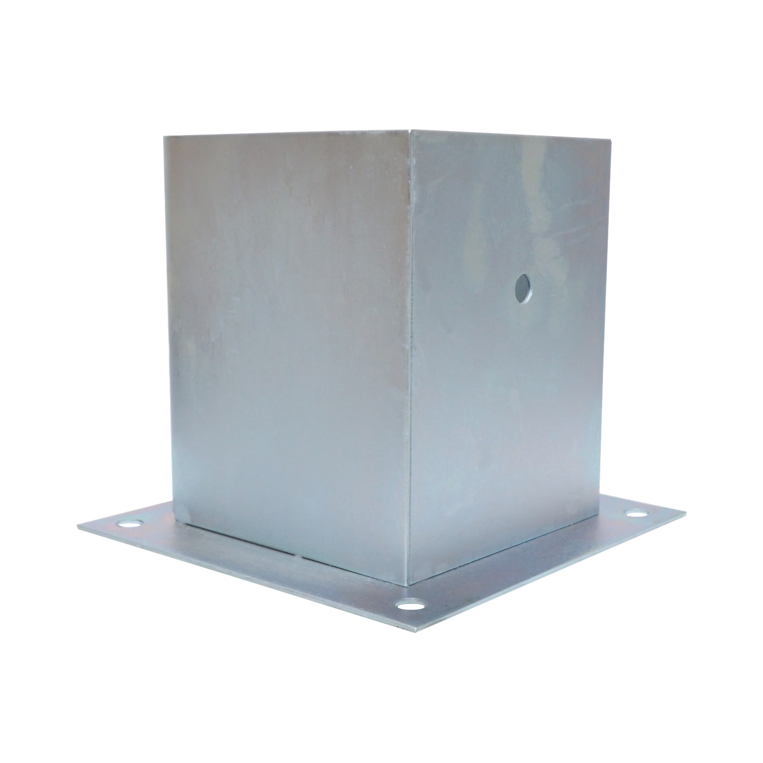 TOPTRADE patka sloupku se čtvercovou základnou 120×120 mm, pozink, výška 150 mm - náhled 2