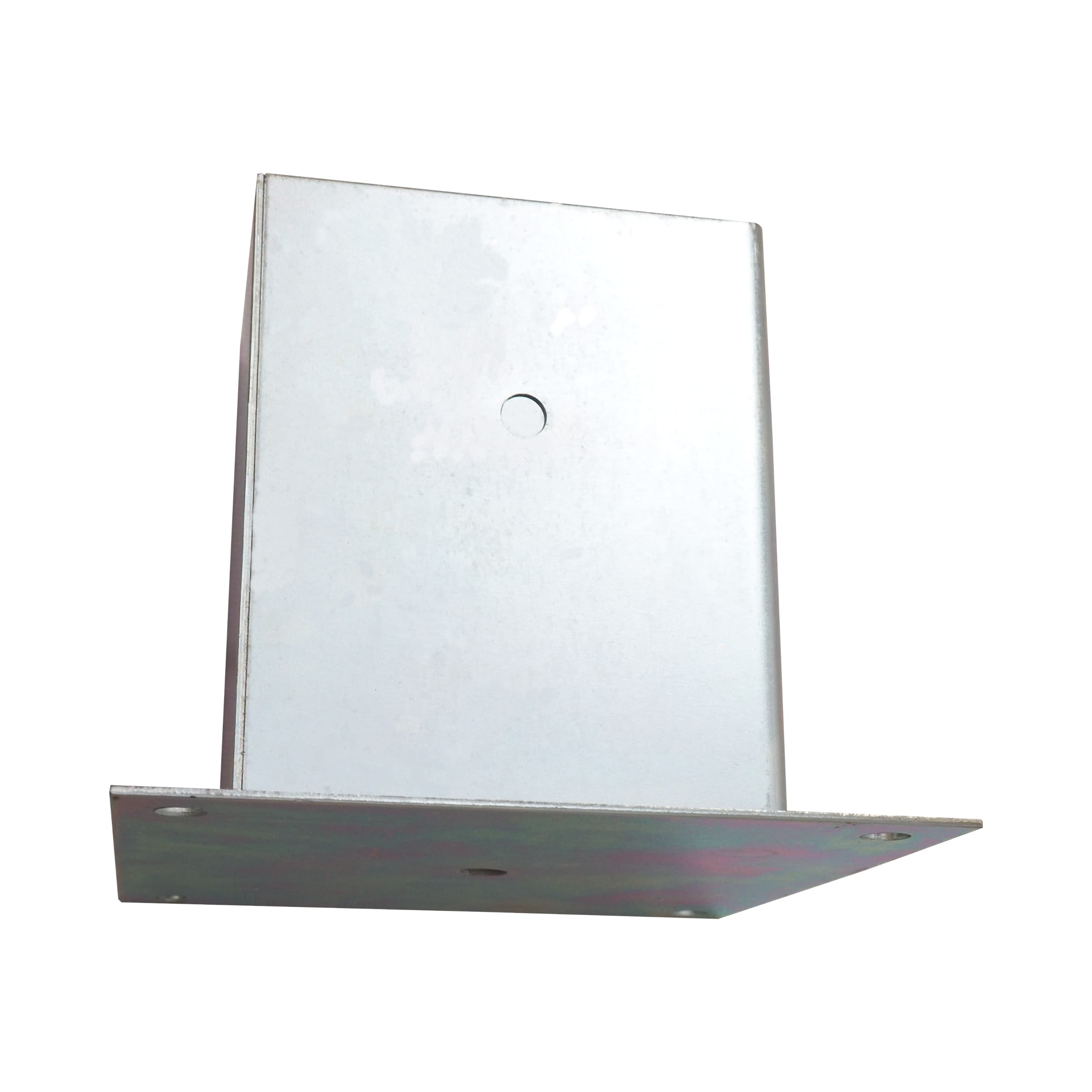 TOPTRADE patka sloupku se čtvercovou základnou 120×120 mm, pozink, výška 150 mm - náhled 5