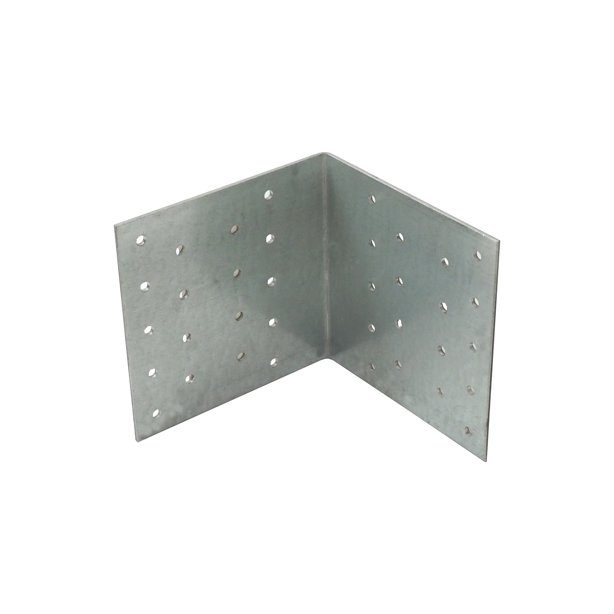 TOPTRADE spojovací úhelník 90° 100×100×100×2 mm, bez prolisu, pozink