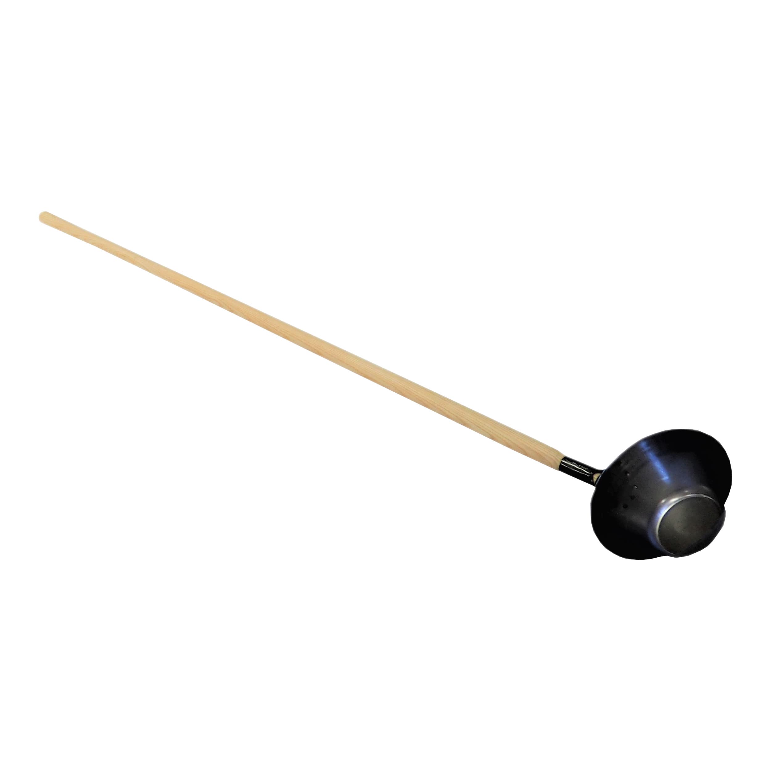 TOPTRADE ocelová naběračka Ø 210 mm s násadou 160 cm