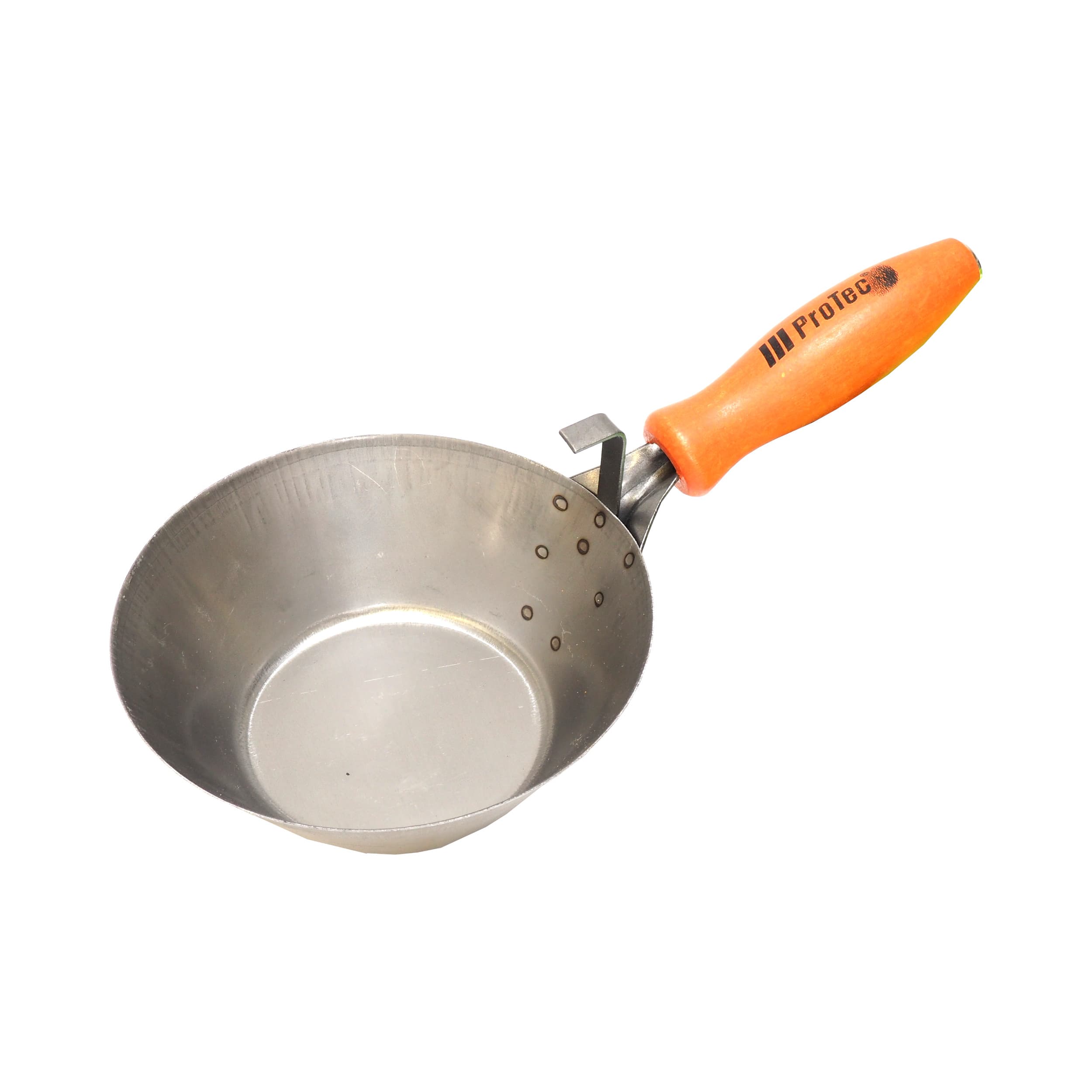 ProTec naběračka ocelová s dřevěnou rukojetí Ø 210 mm