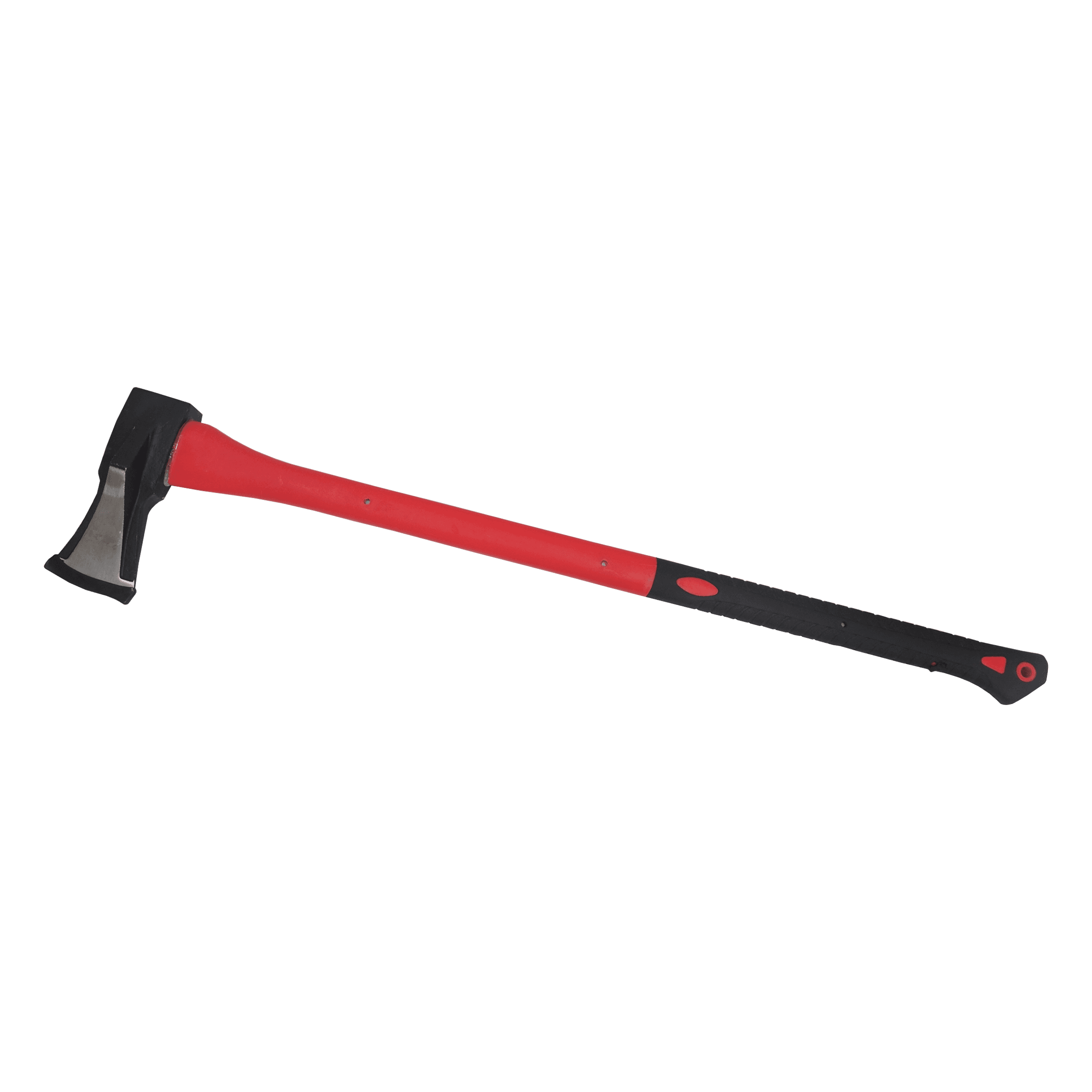 TOPTRADE štípací sekera 2000 g – klínové ostří, sklolaminátová násada 845 mm