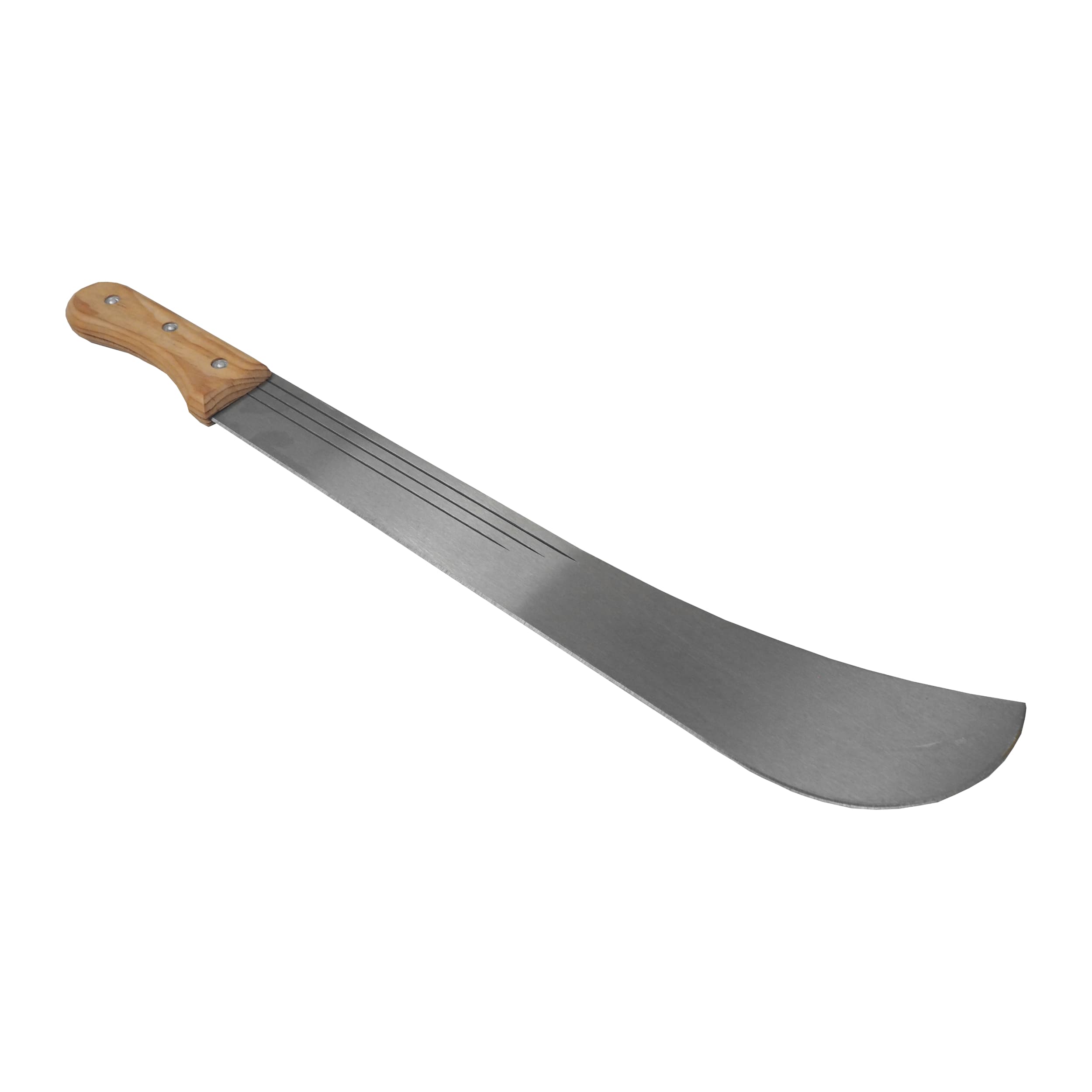 TOPTRADE mačeta 16″ – ocel, dřevěná rukojeť, celková délka 500 mm - náhled 2
