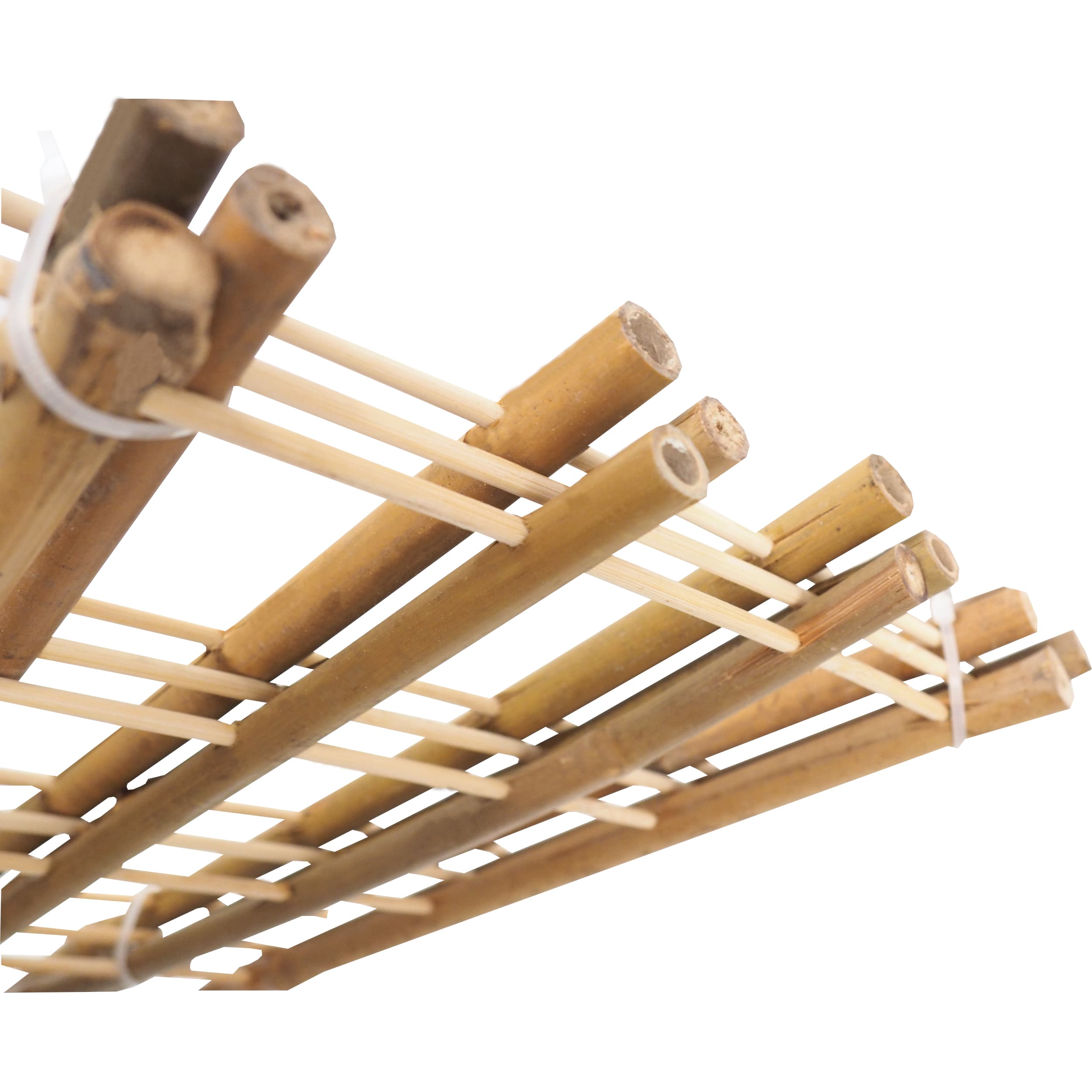 TOPTRADE bambusová mřížka na rostliny 45 × 23 cm – sada 3 ks - náhled 5