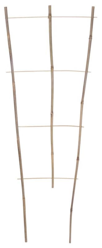 TOPTRADE bambusová mřížka na rostliny 60 × 40 cm