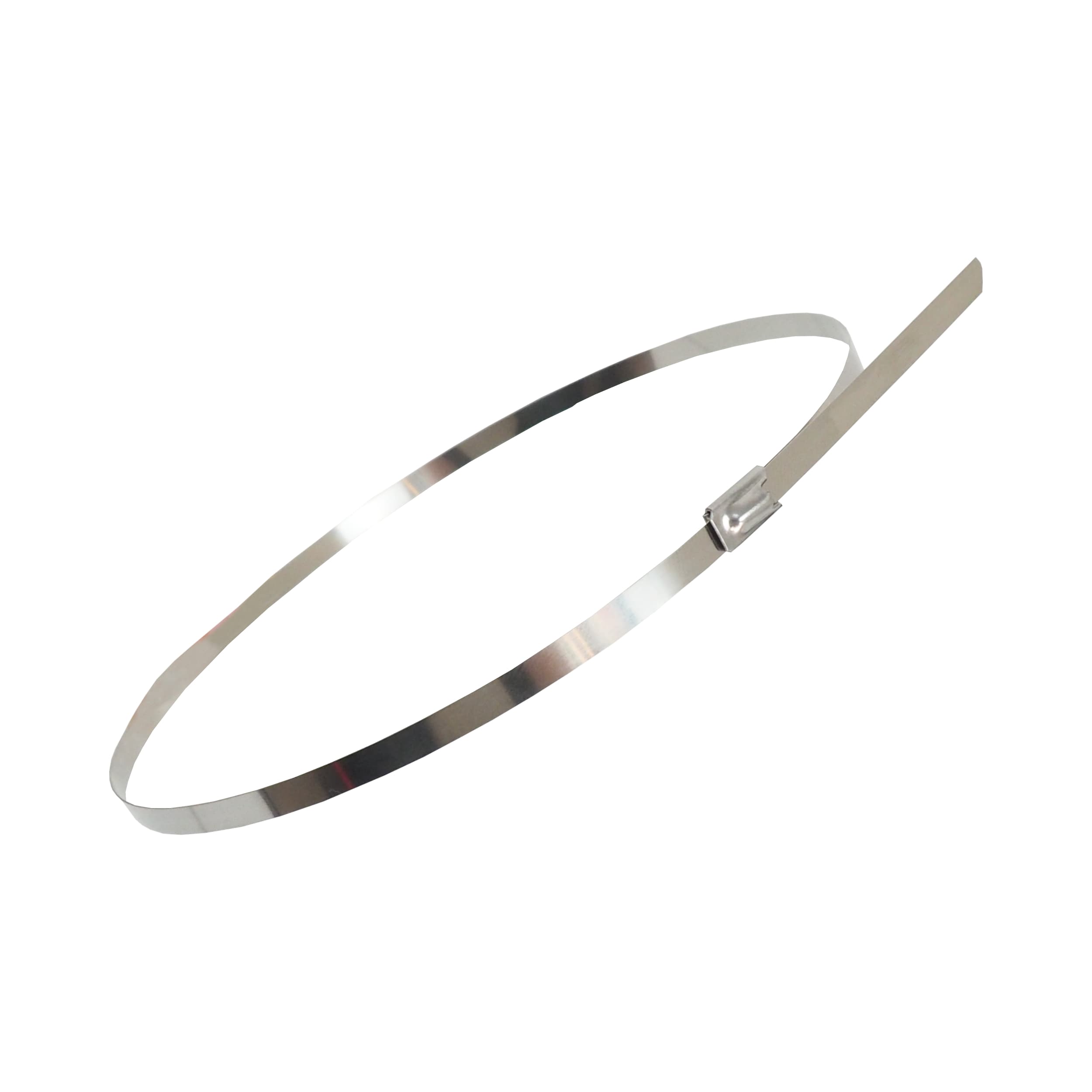 TOPTRADE nerezové stahovací pásky 4,6×350 mm, balení 50 ks - náhled 5