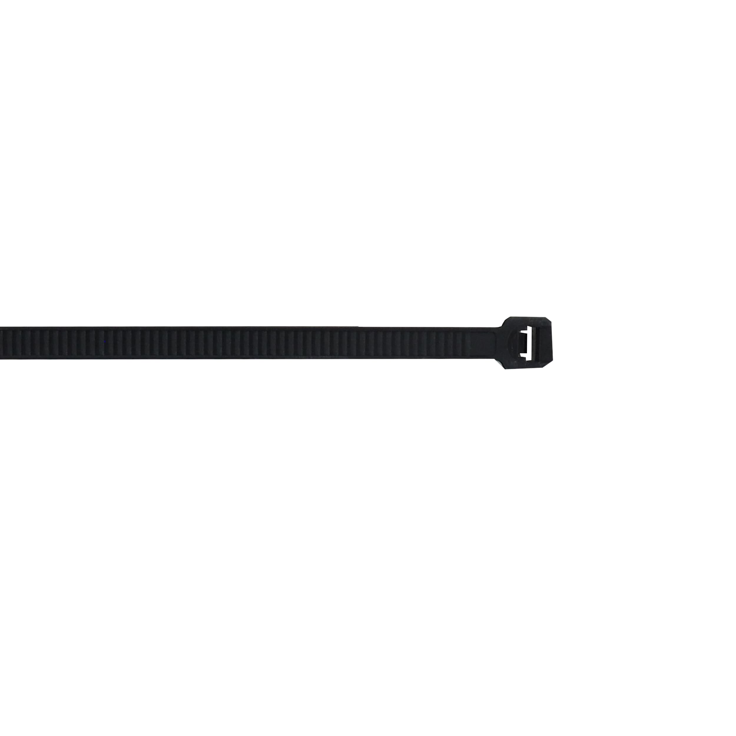 TOPTRADE stahovací pásky, černé, 400 × 4,8 mm, 50 ks - náhled 3