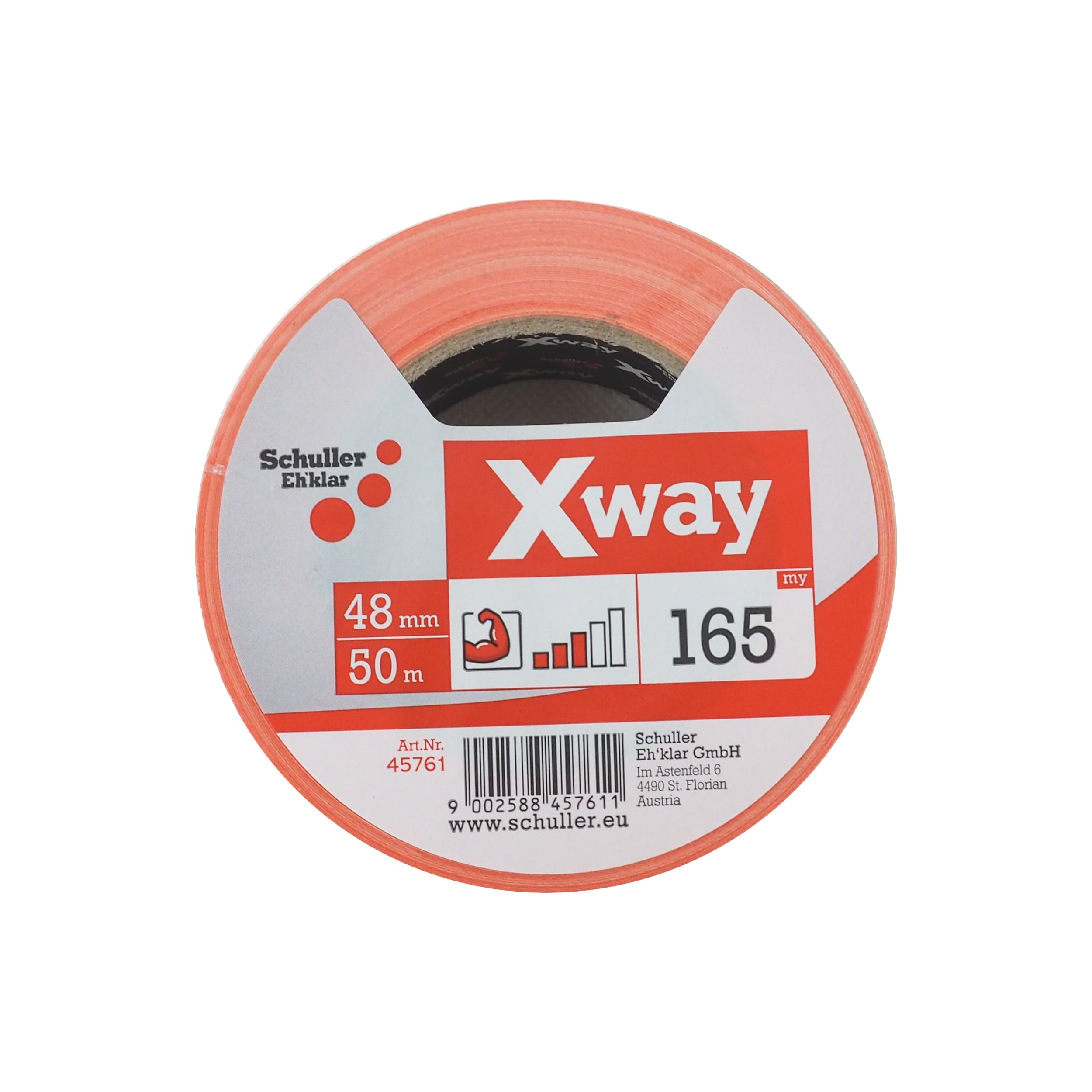 Páska stavební tkaninová X-WAY oranžová 48 mm × 50 m - náhled 2