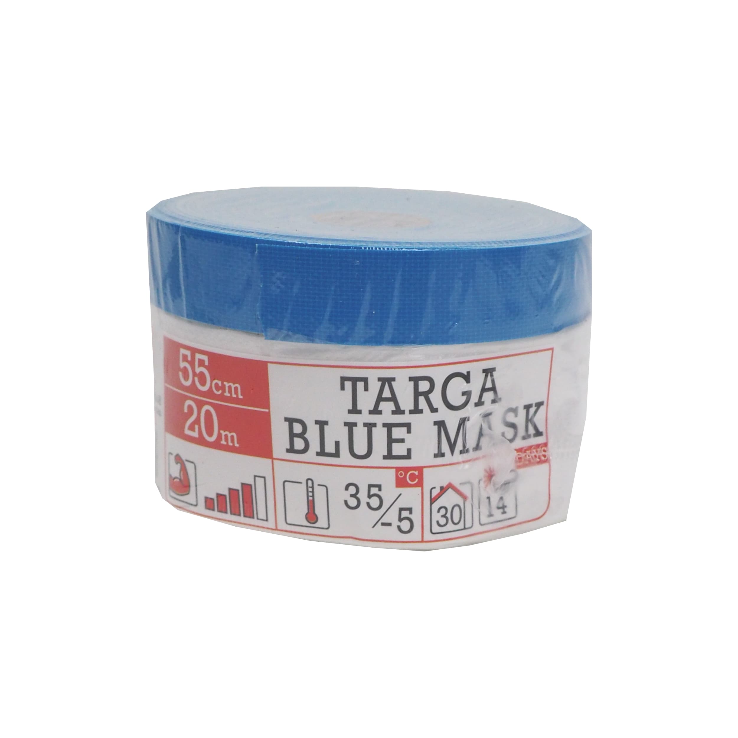 Targa Blue Mask – maskovací páska s elektrostatickou fólií 55 cm × 20 m - náhled 2
