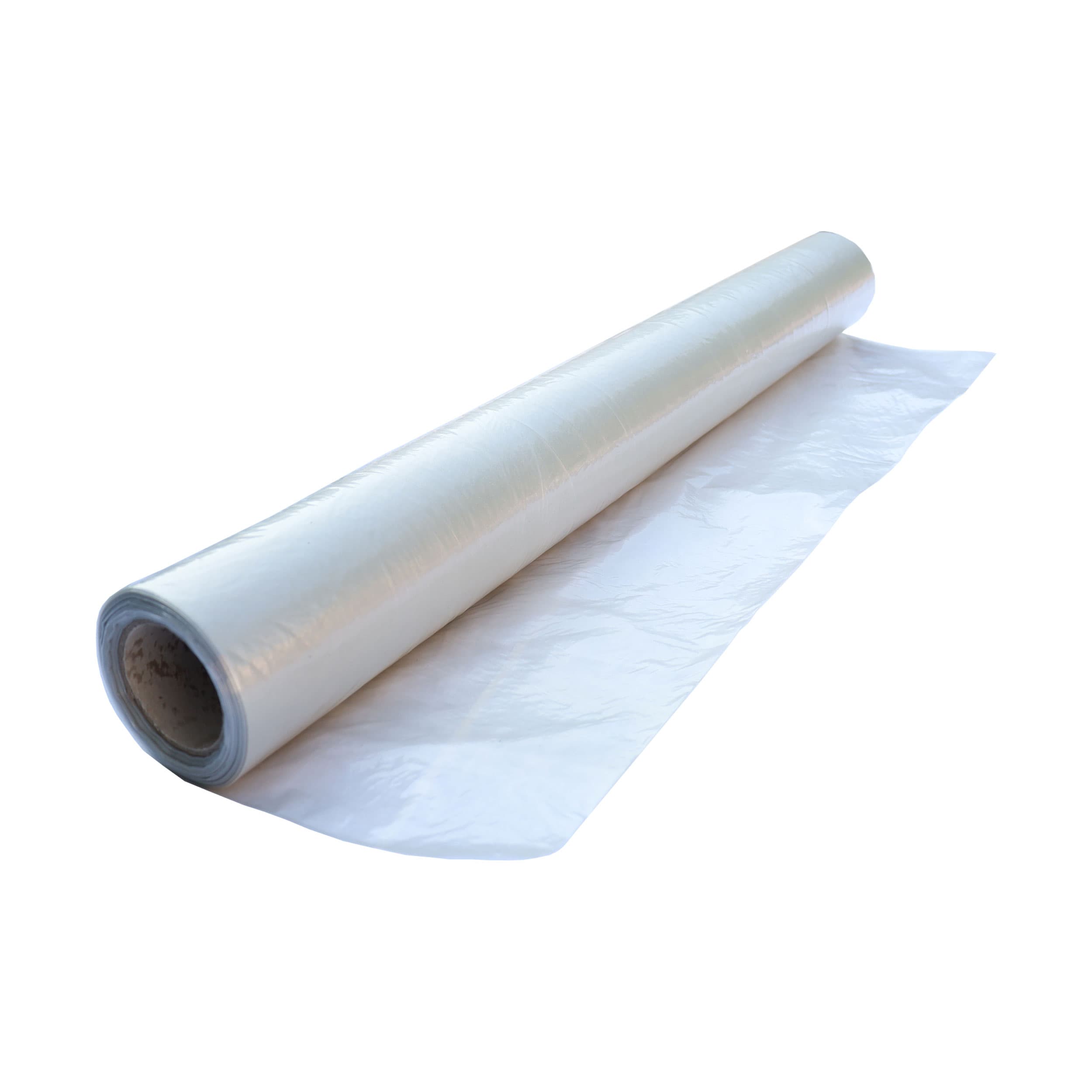 TOPTRADE stavební fólie polorukáv 50 µm, 2 × 50 m, LDPE (4,5 kg)