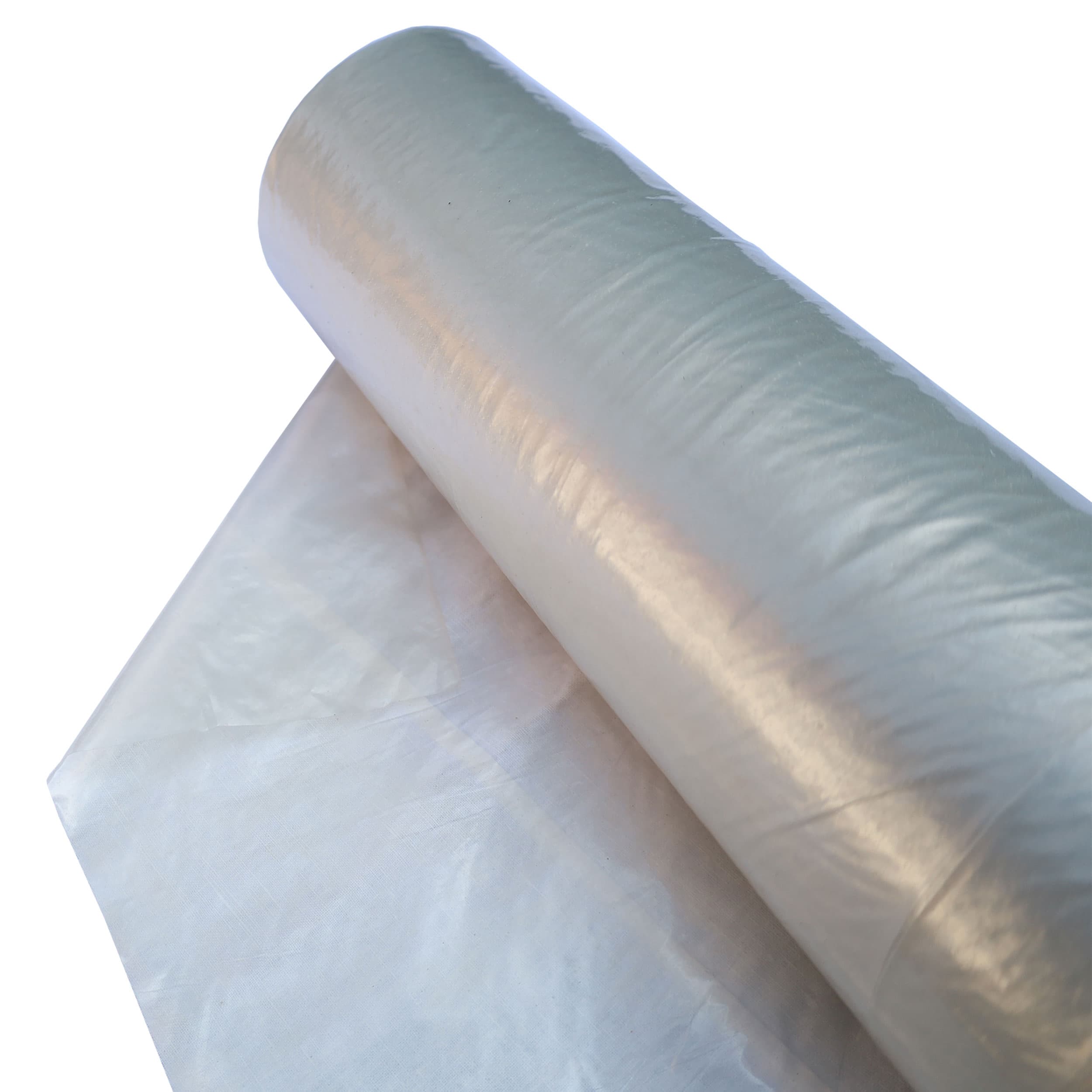 TOPTRADE stavební fólie LDPE 180 µm, polorukáv 1×50 m (po rozložení 2 m), 16,5 kg - náhled 3