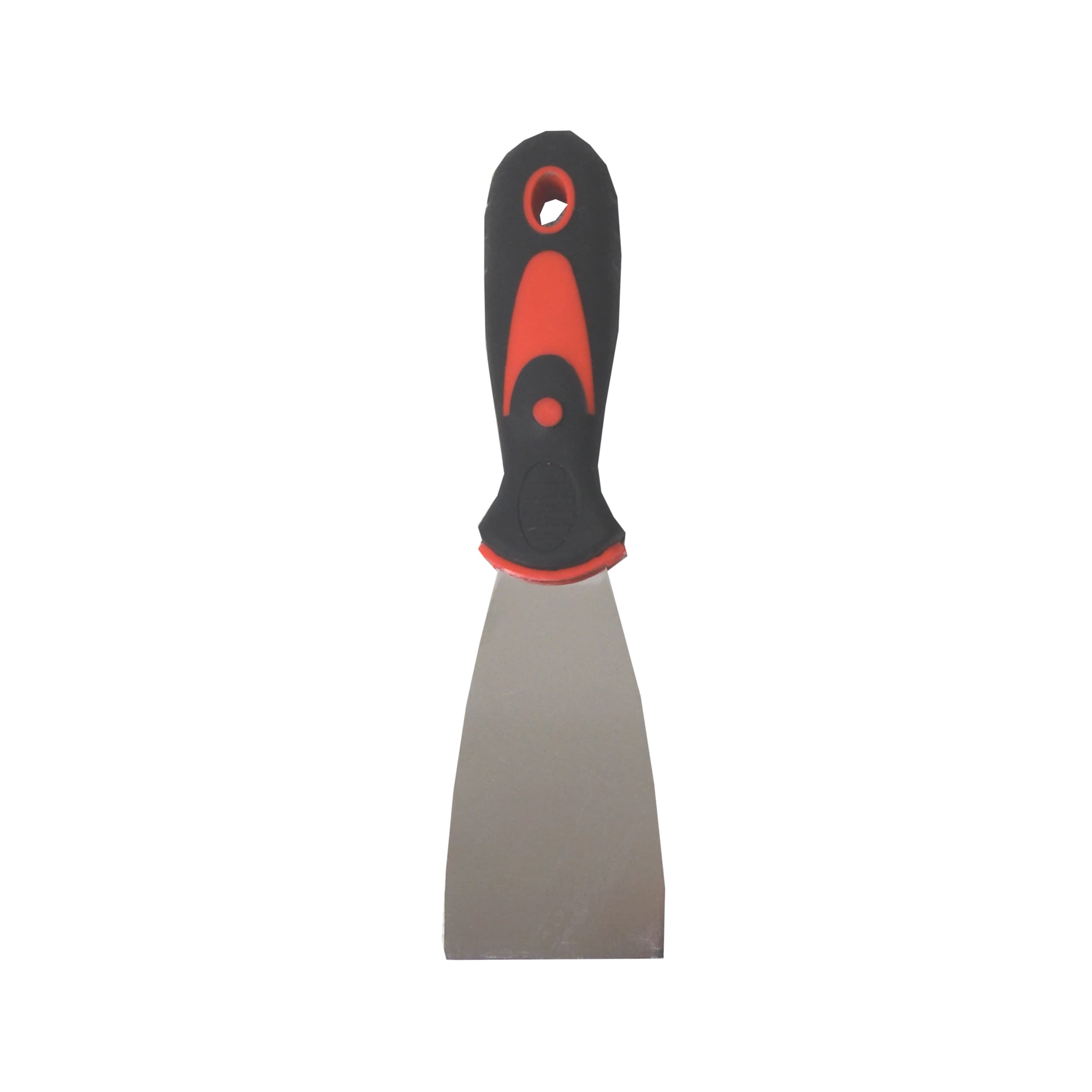TOPTRADE špachtle nerezová s gumovou ergonomickou rukojetí 50 mm
