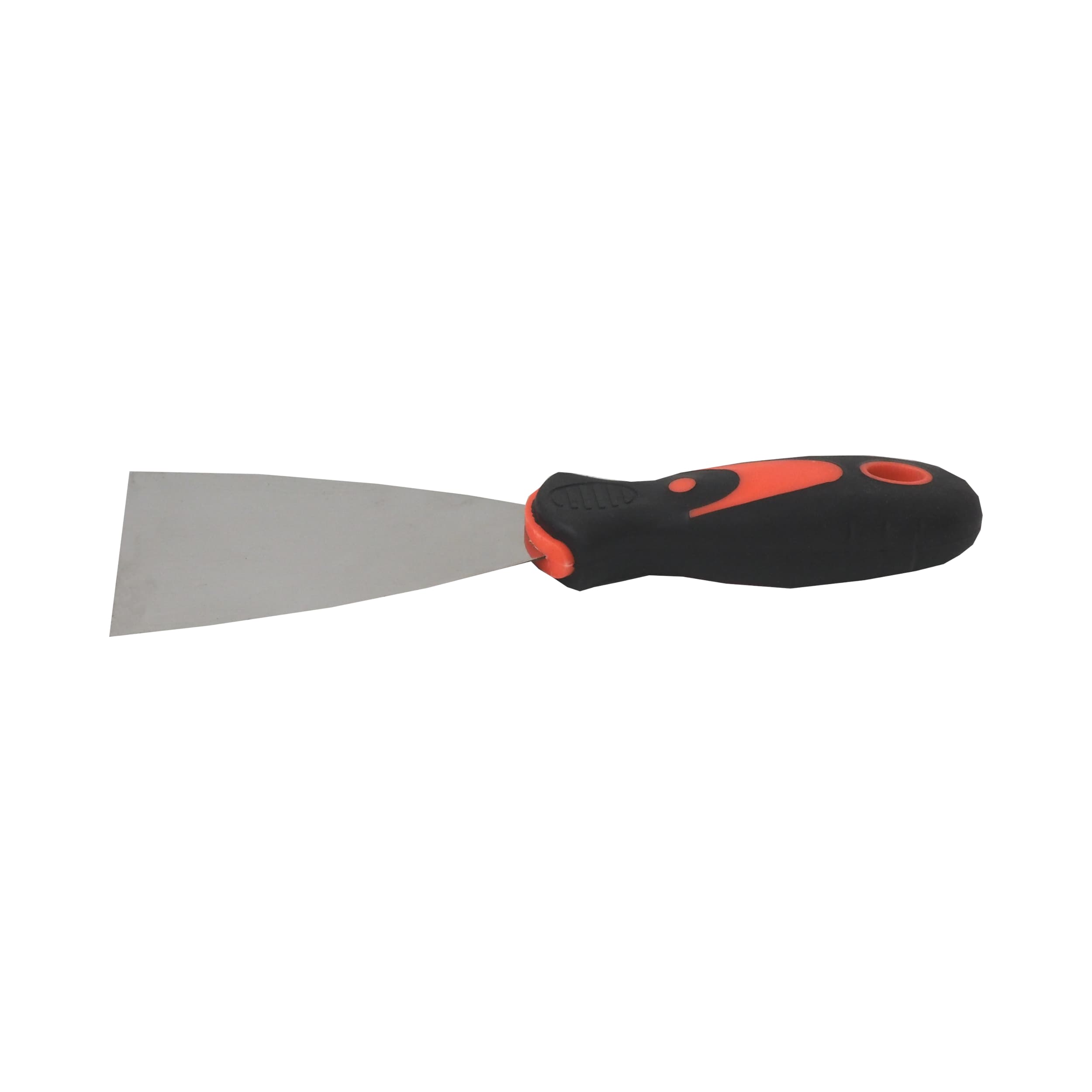 TOPTRADE špachtle nerezová s gumovou ergonomickou rukojetí 90 mm – profi - náhled 4