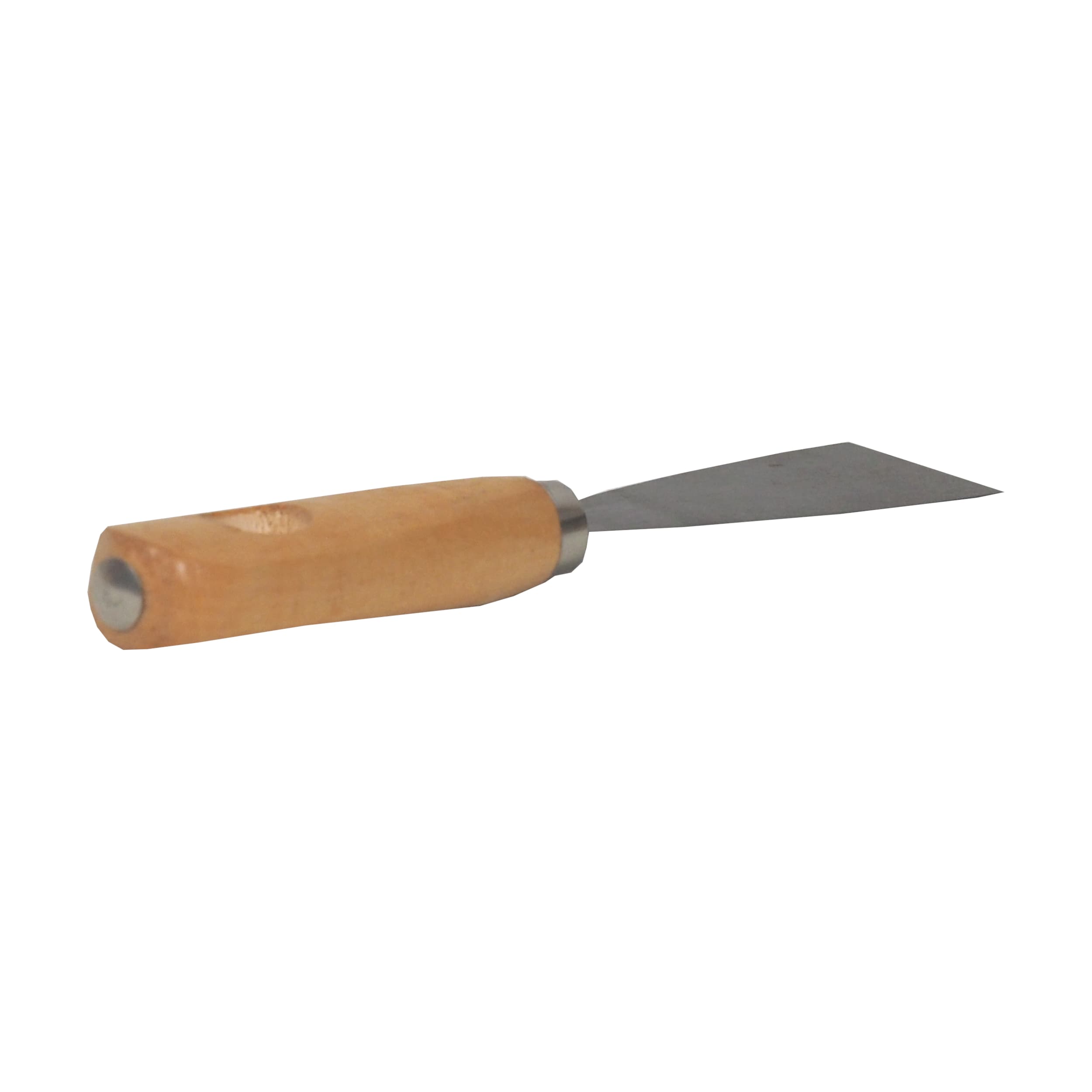 TOPTRADE špachtle ocelová 30 mm, dřevěná rukojeť, hobby - náhled 5