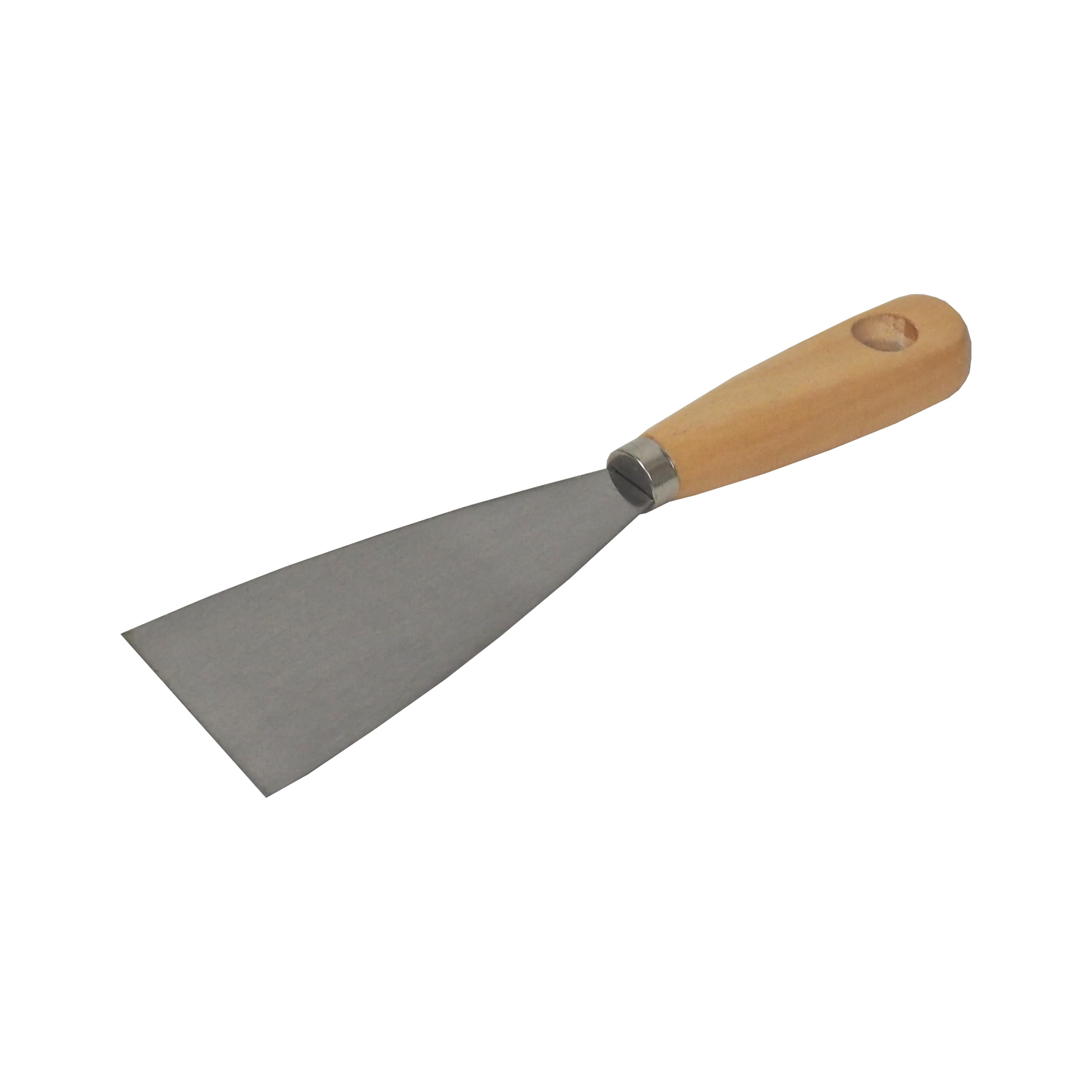 TOPTRADE špachtle ocelová 60 mm, dřevěná rukojeť (hobby) - náhled 3