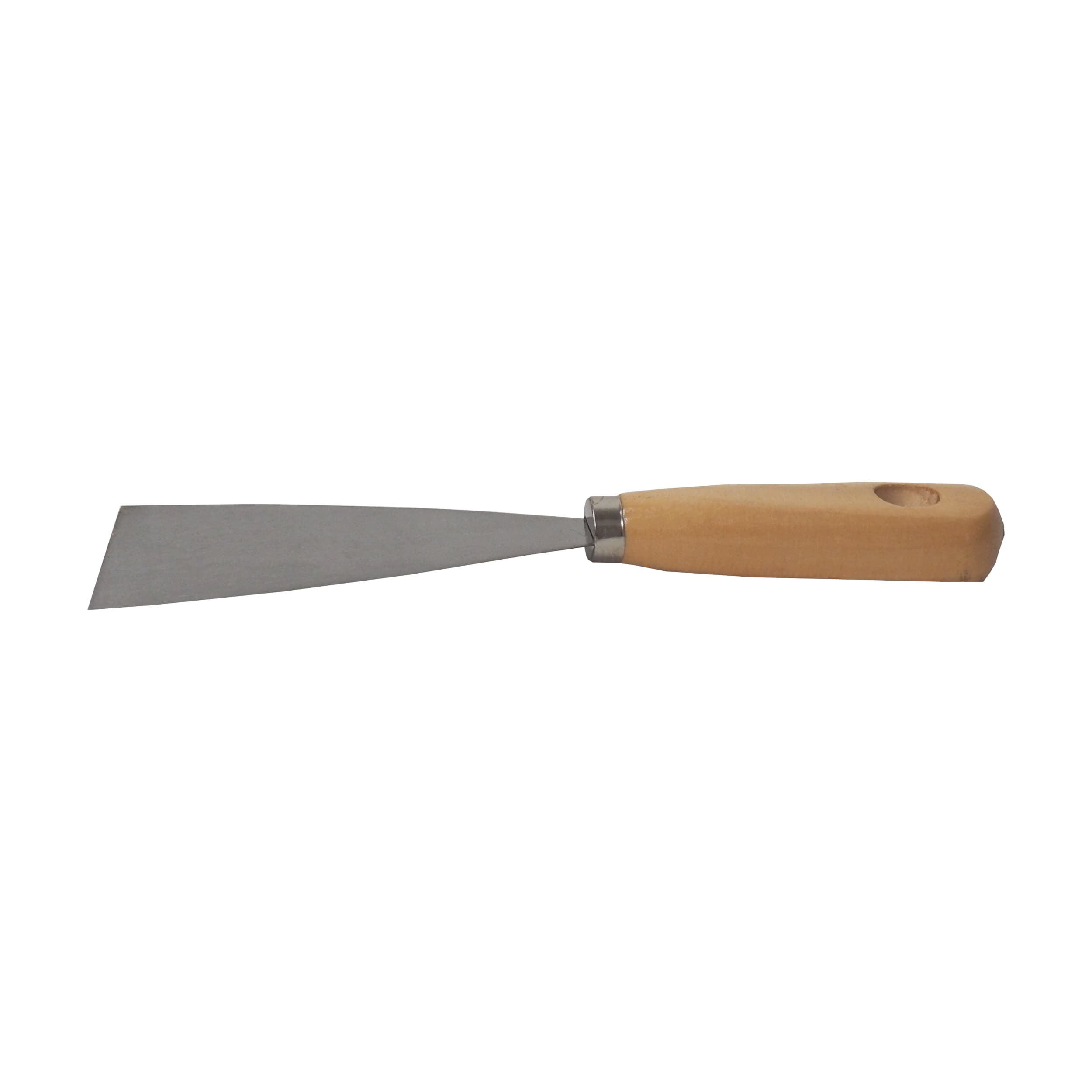TOPTRADE špachtle ocelová 60 mm, dřevěná rukojeť (hobby) - náhled 4