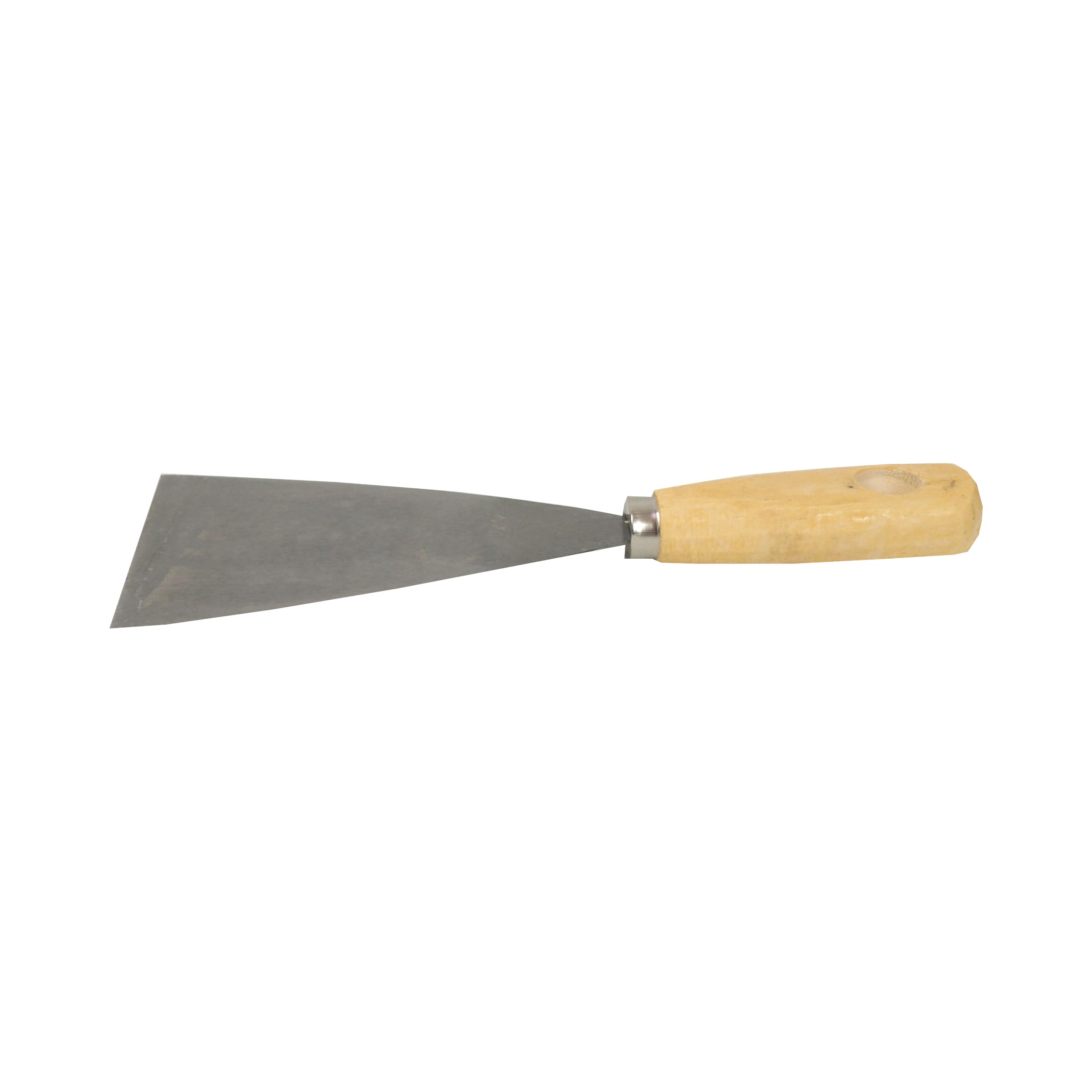 TOPTRADE špachtle – sada 3 ks (30/50/80 mm), ocel, dřevěná rukojeť - náhled 4
