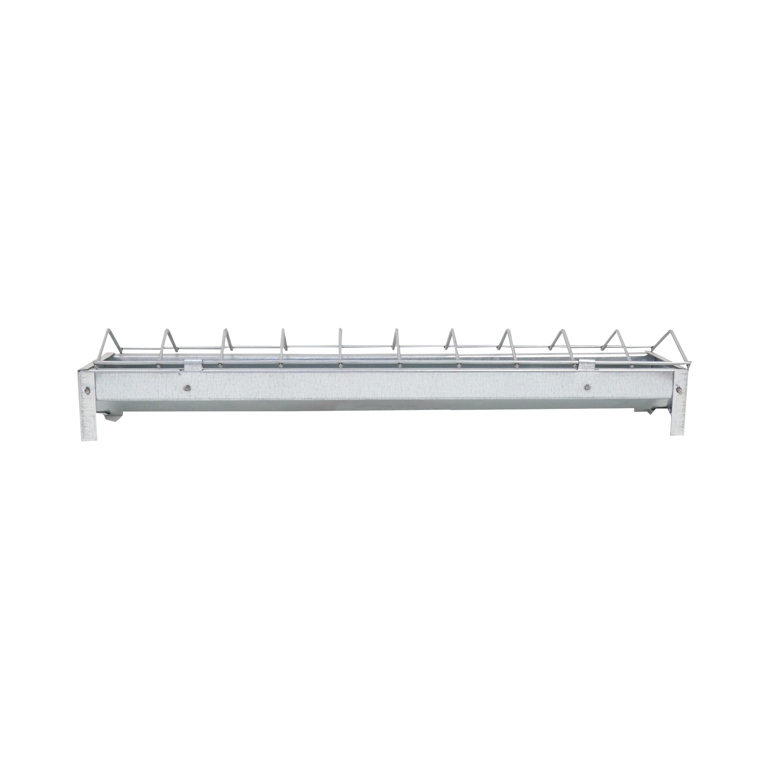TOPTRADE krmítko pro mláďata – pozink, sklopná mřížka, 30 cm - náhled 2