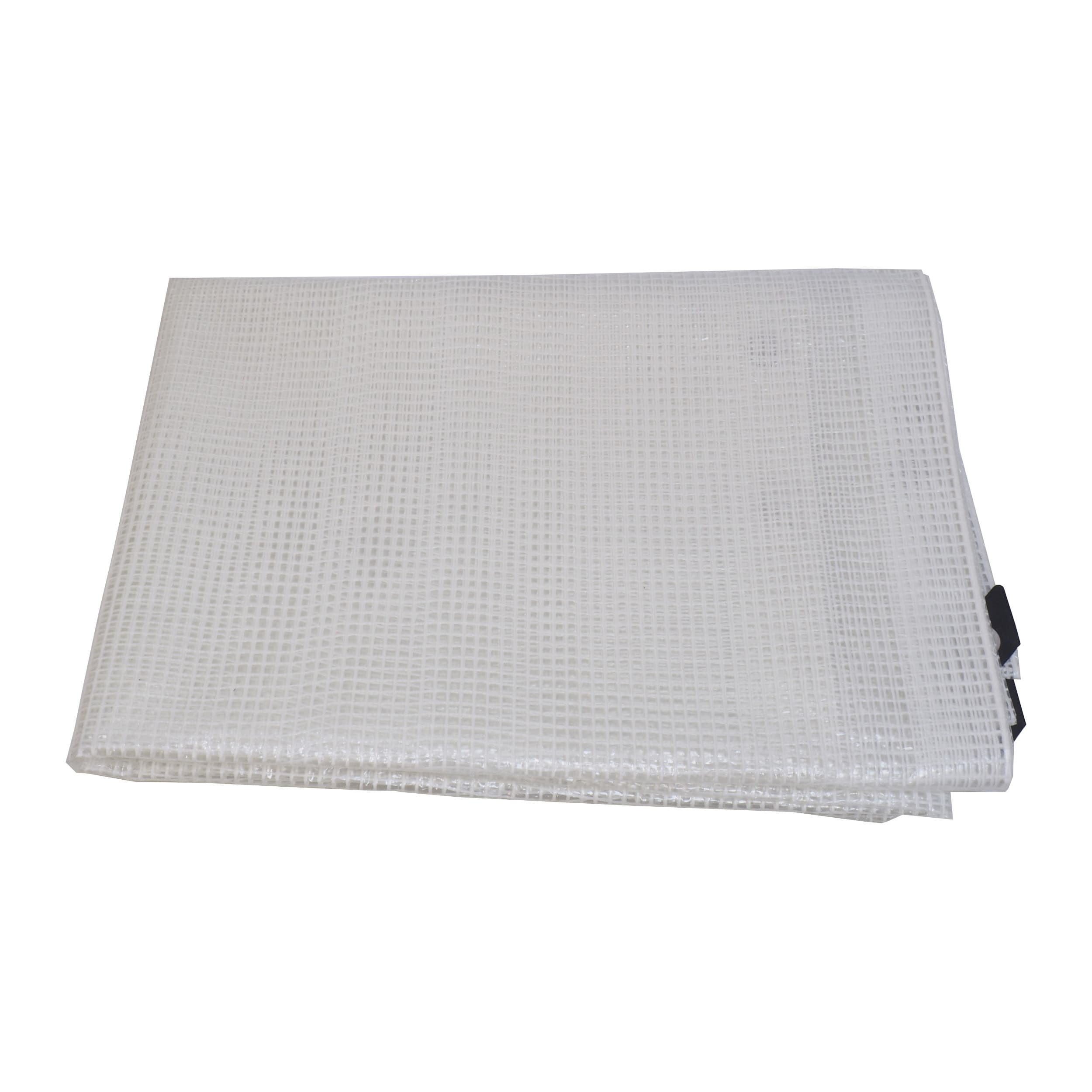 TOPTRADE krycí plachta 6×8 m – průhledná, 120 g/m²