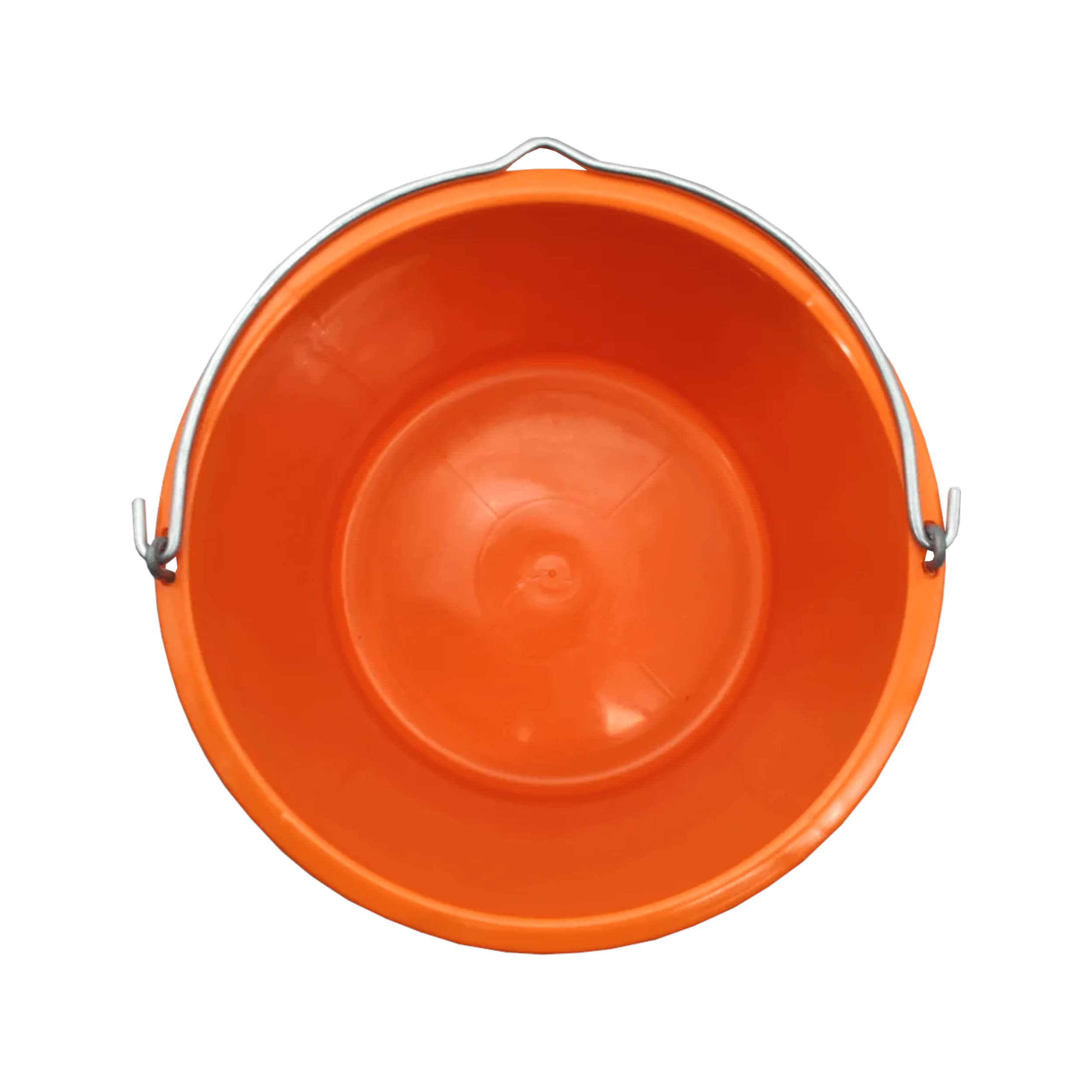 TOPTRADE plastové vědro 12 l – oranžové, extra pevné - náhled 2