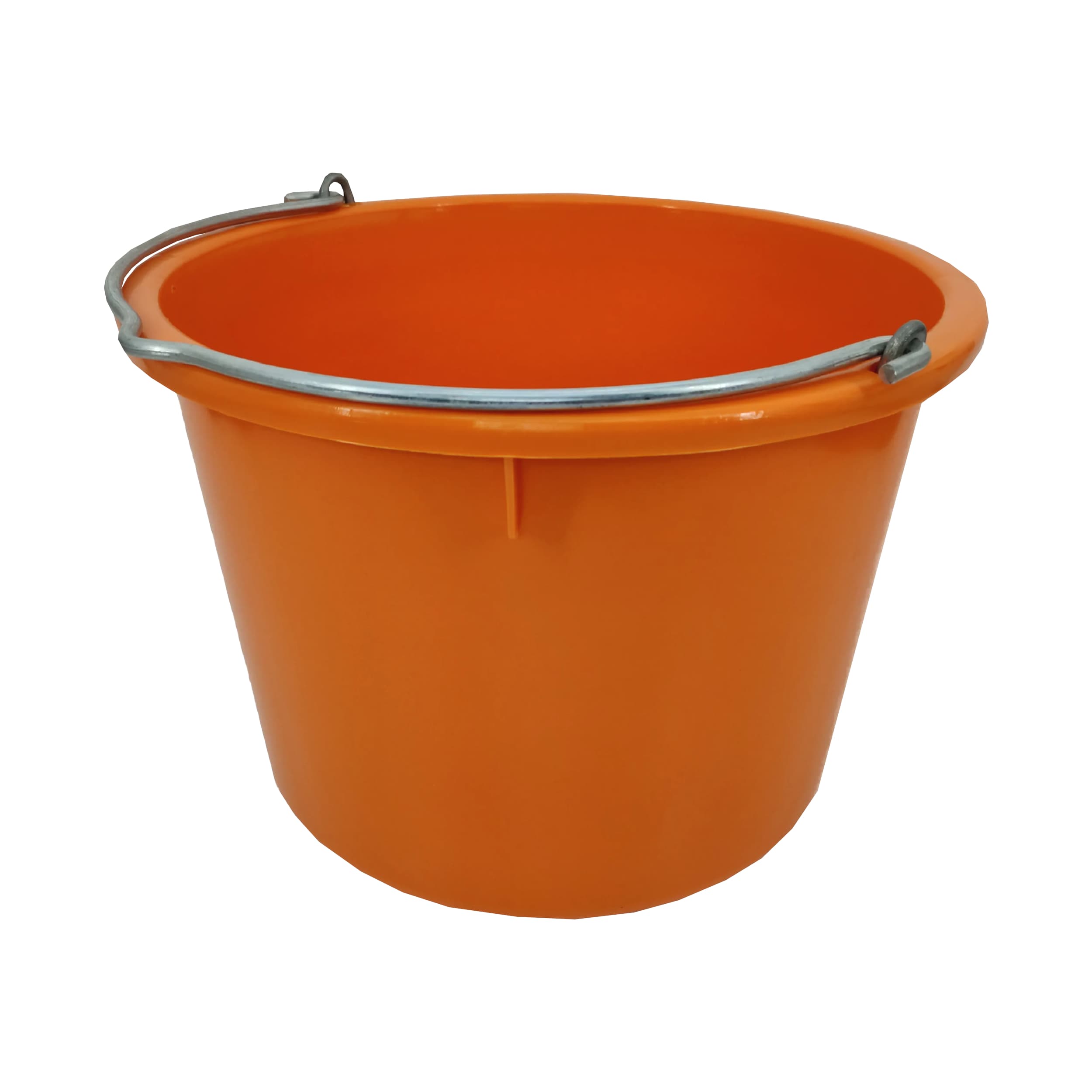 TOPTRADE plastové vědro 20 l, extra pevné, oranžové