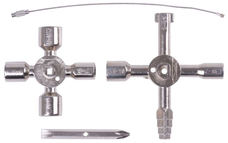 TOPTRADE UniKey univerzální klíč na rozvodné skříně 107863 - náhled 2