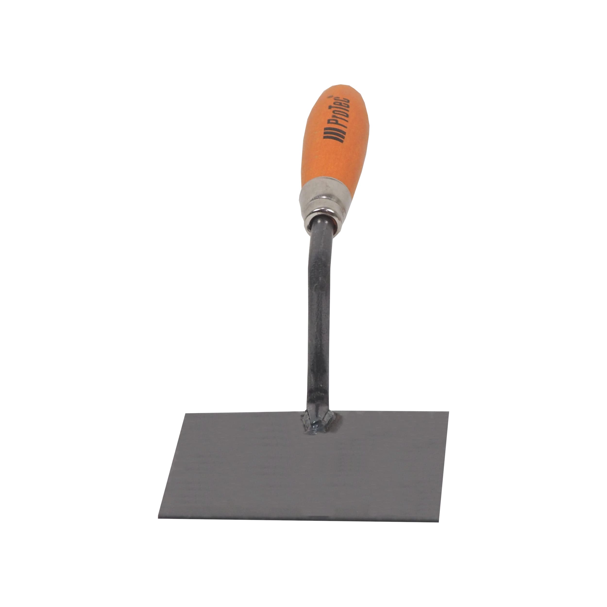 ProTec zednická lžíce, ocelová, 160 × 110 mm, černá – Profi - náhled 4