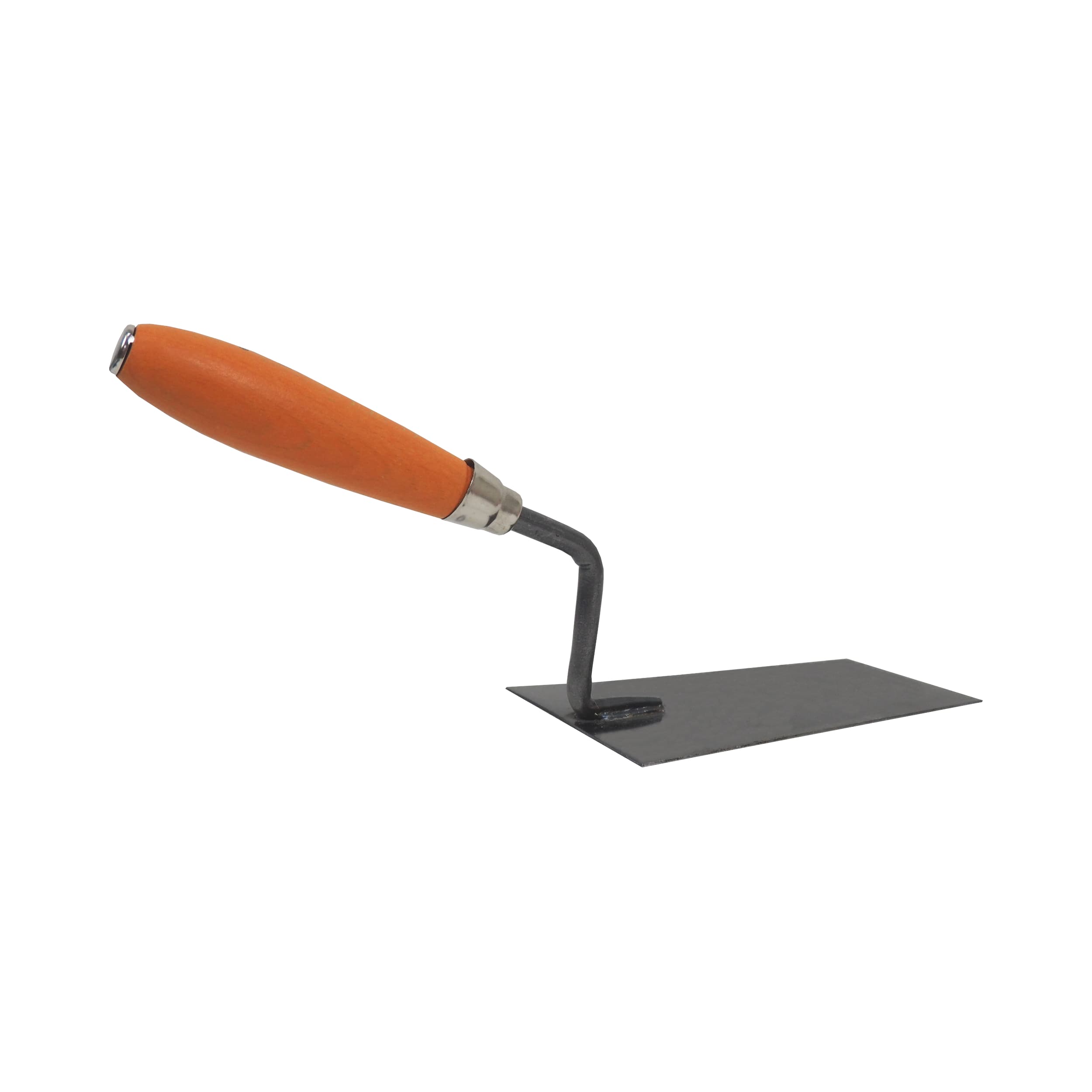 ProTec zednická lžíce, ocelová, 160 × 110 mm, černá – Profi - náhled 5