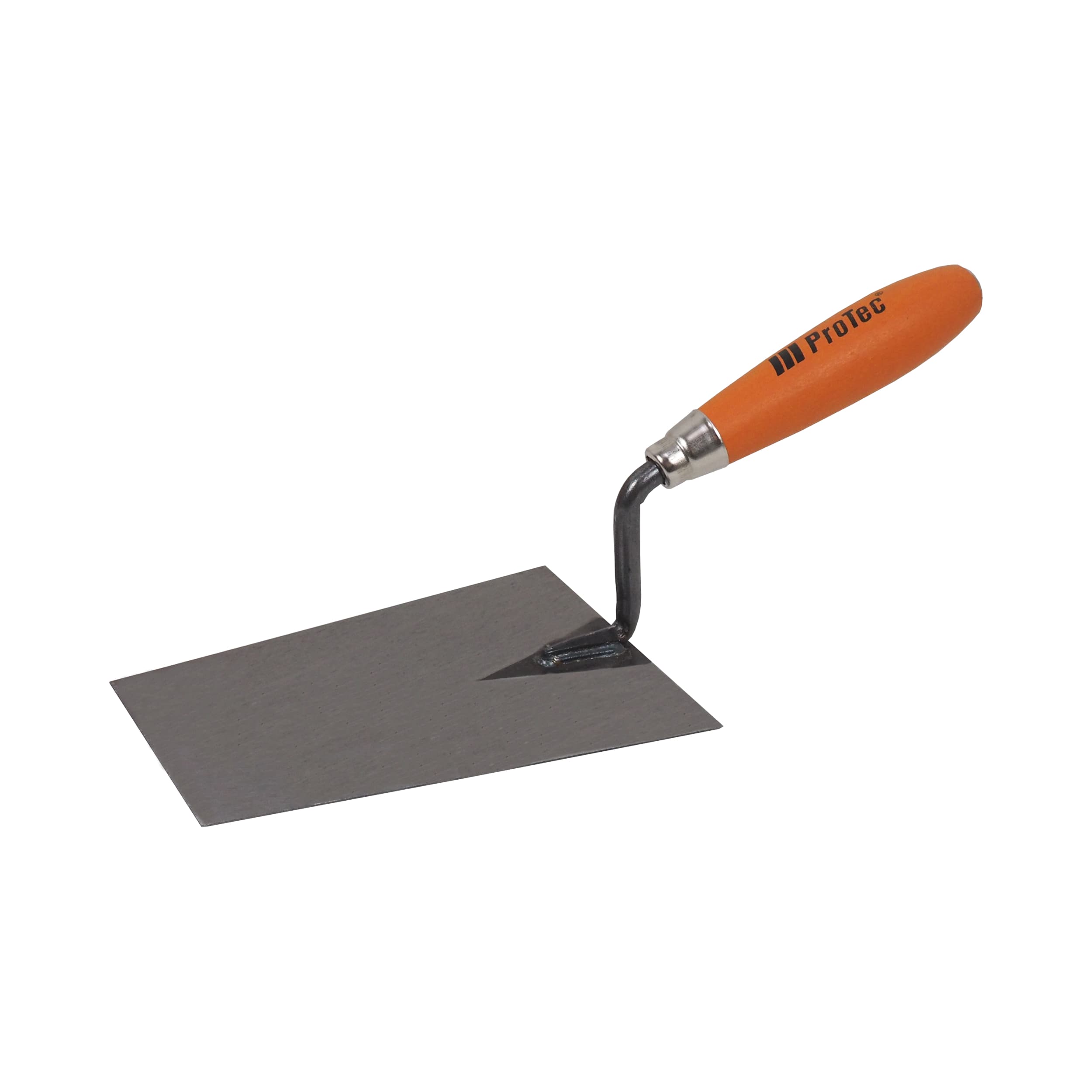 ProTec zednická lžíce, ocelová, broušená 180 × 130 mm – Profi - náhled 3