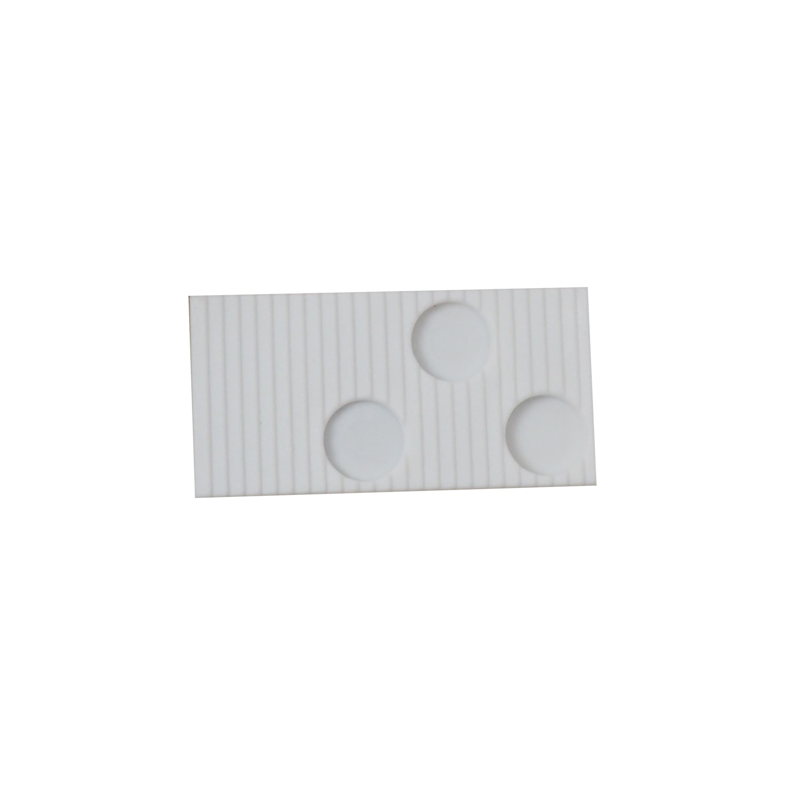 TOPTRADE montážní klínky plastové, sada 20 ks, 60 × 30 × 6 mm - náhled 3