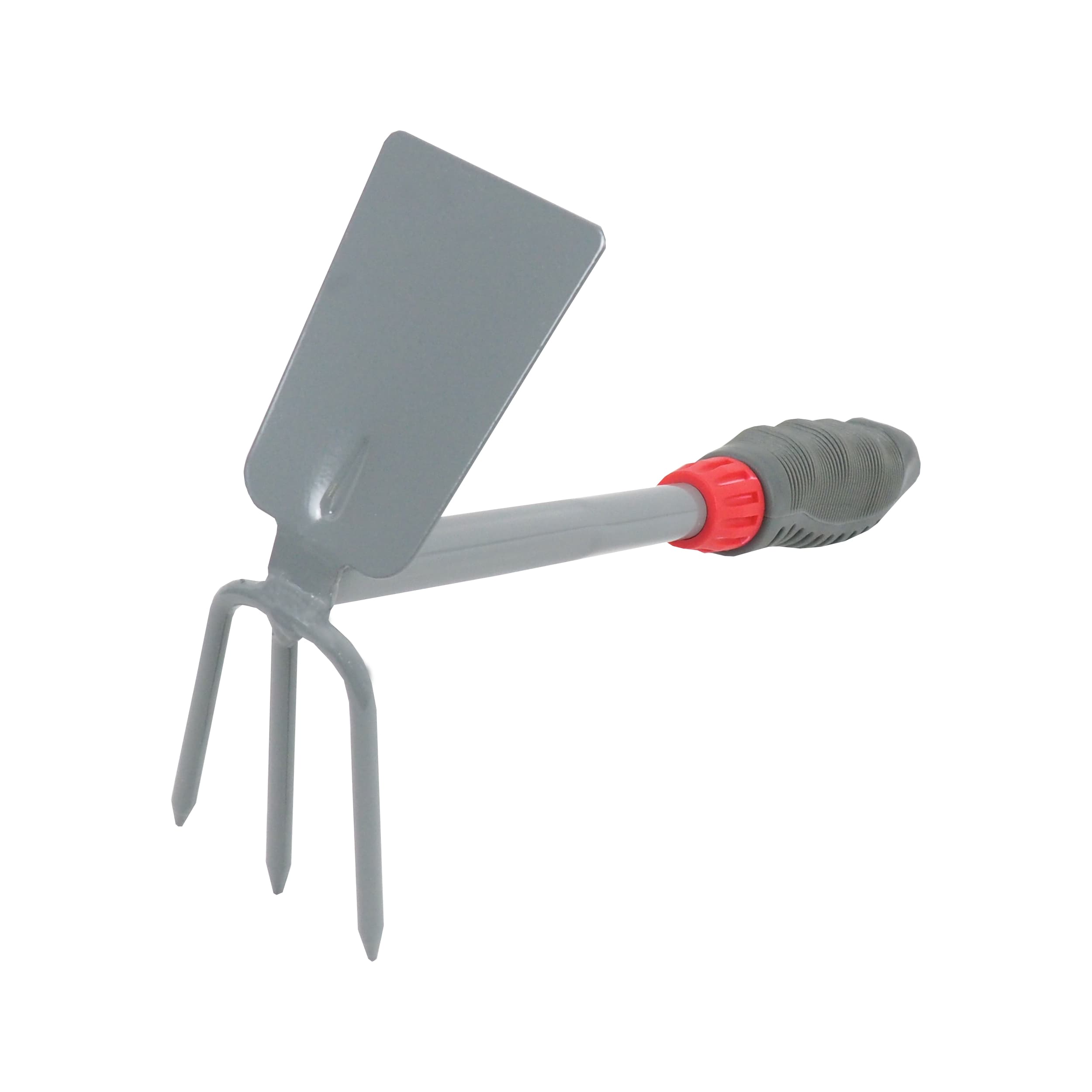 TOPTRADE motyčka 2v1 plochá + trojzub, 29 cm, PP rukojeť - náhled 2